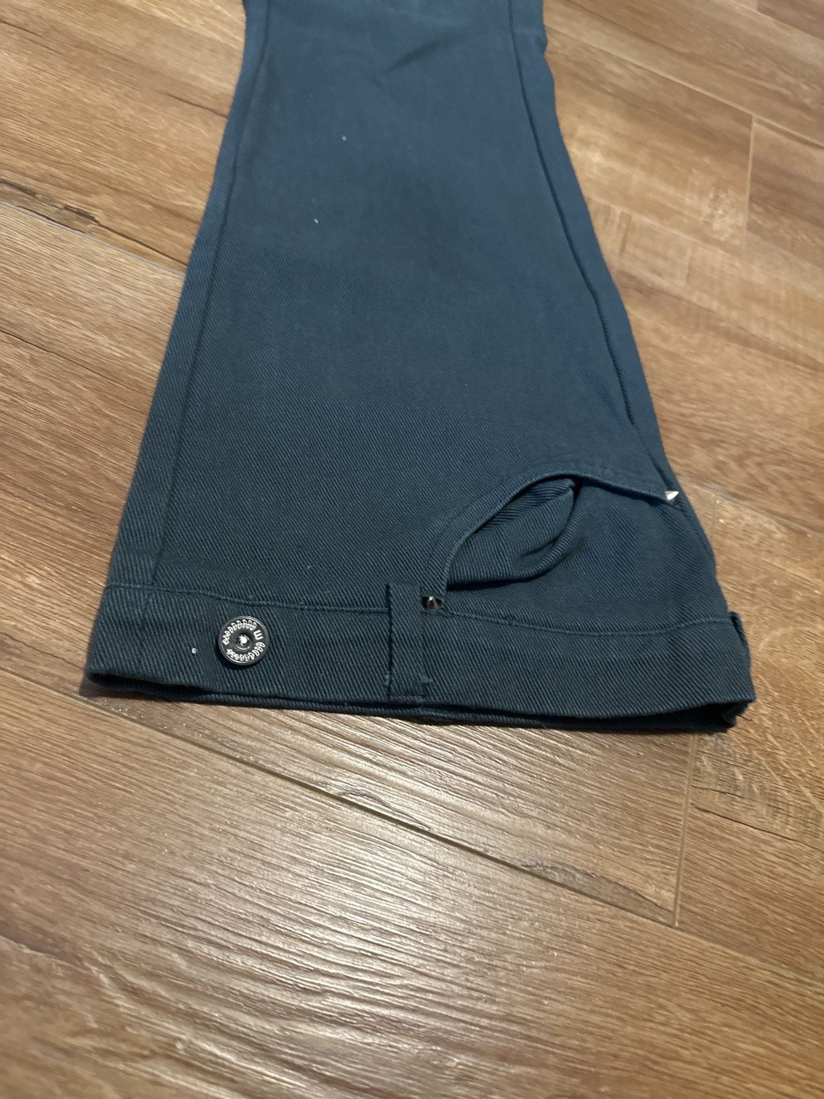 Vintage Editorial Department Men’s Teal Jeans Size US 32 / EU 48 - 4 Thumbnail