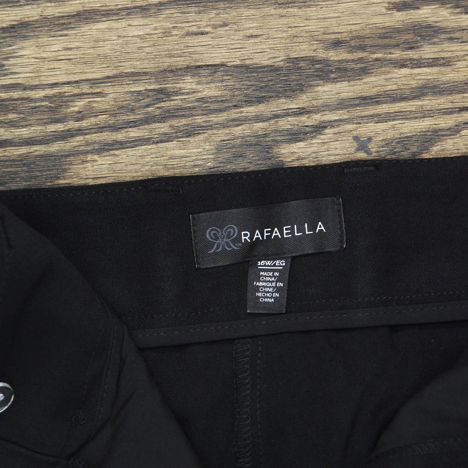 Other Nwt Rafaella Size Stretch Ankle Pants Lrbfd097r1 Black 16w Size 38" / US 16 / IT 52 - 7 Thumbnail
