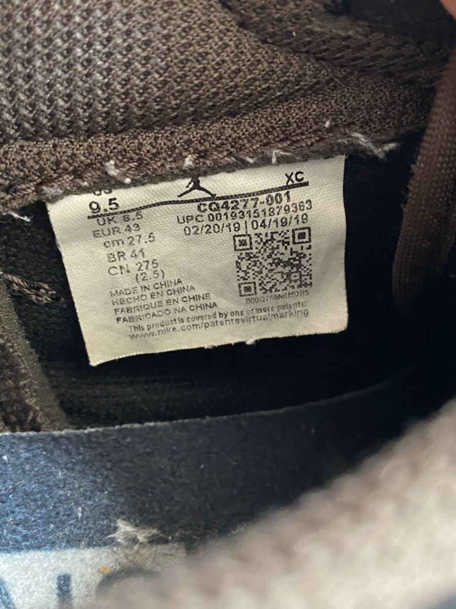 Nike × Travis Scott Nike Air Jordan 1 Low x Travis Scott “Mocha” shoes US9.5 Size US 9.5 / EU 42-43 - 14 Thumbnail