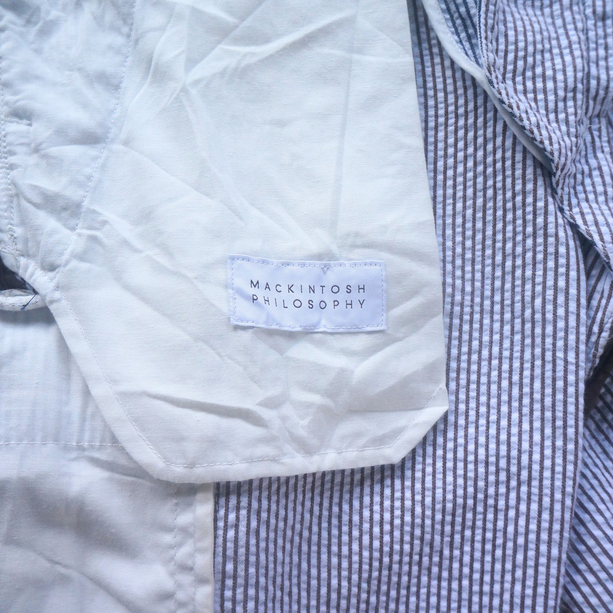 Mackintosh Mackintosh Philosophy Striped Cargo Pants Size US 28 / EU 44 - 8 Thumbnail