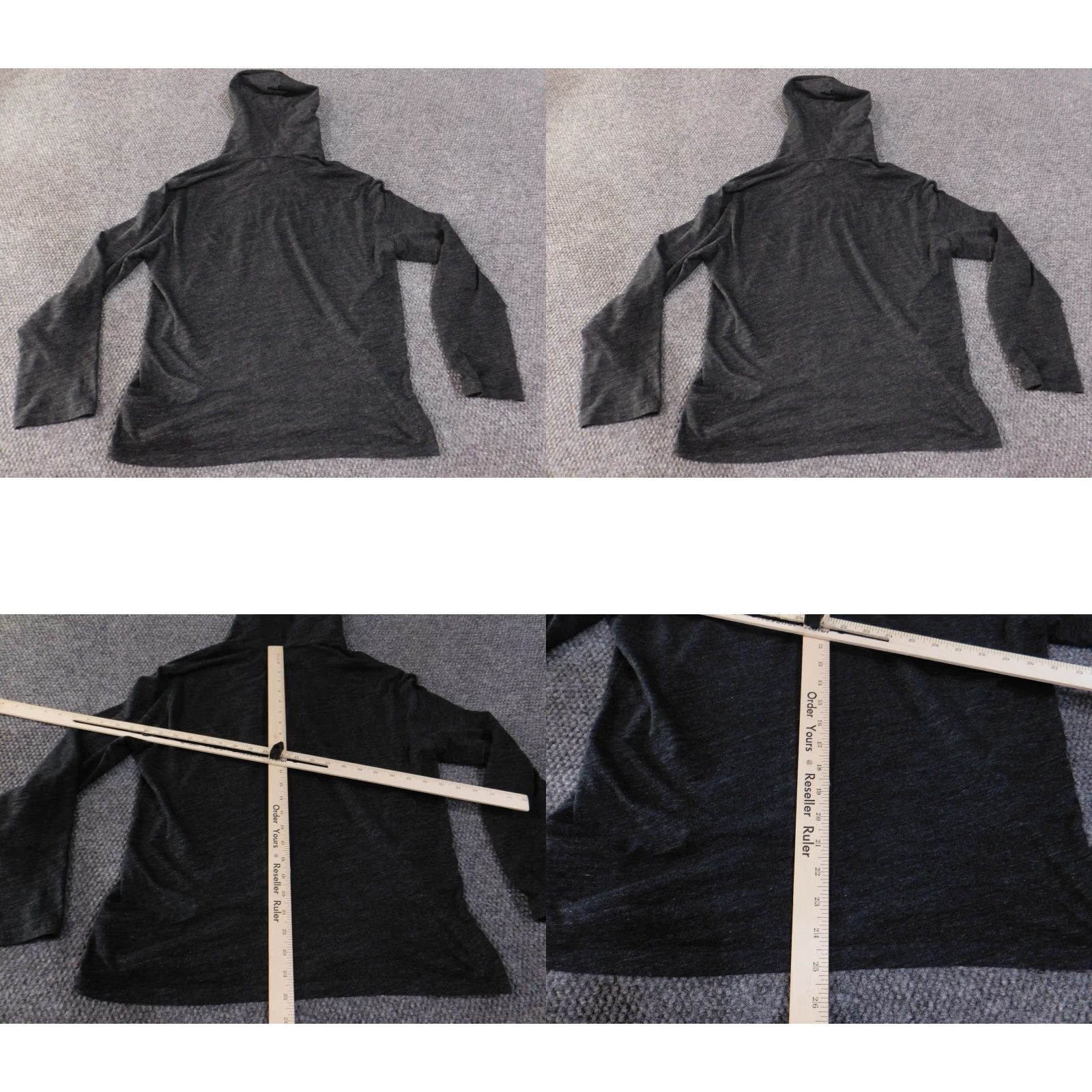Polo Ralph Lauren Polo Ralph Lauren Hoodie Mens M Charcoal Gray Long Sleeve Crew Neck Lightweight Pullover Hooded Embroidered Logo Size US M / EU 48-50 / 2 - 8 Thumbnail