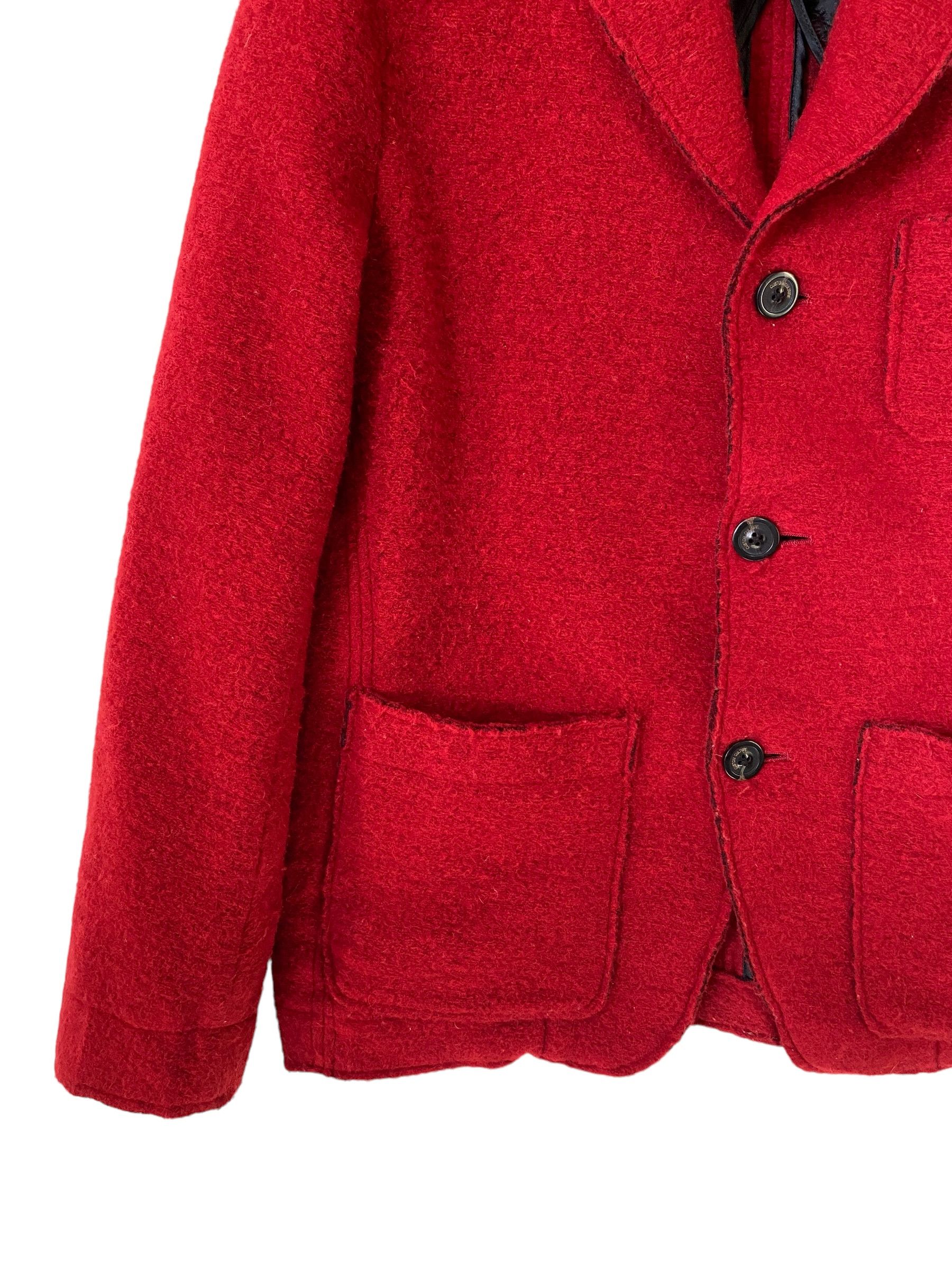 If Six Was Nine × Japanese Brand Custom culture raw edge wool punk jacket Size US S / EU 44-46 / 1 - 6 Thumbnail