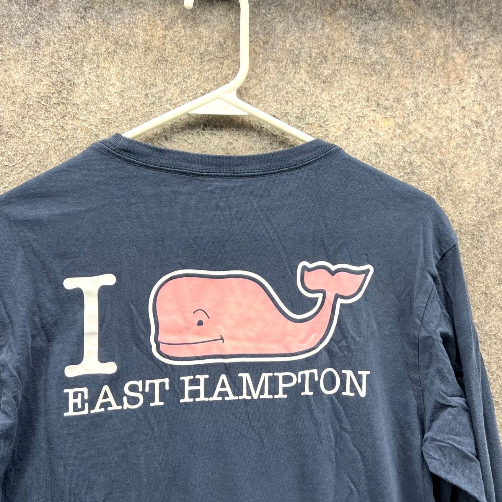 Vineyard Vines Vineyard Vines Shirt Mens Small Blue Navy Long Sleeve Crewneck Whale Pocket Tee Vintage Size US S / EU 44-46 / 1 - 2 Thumbnail