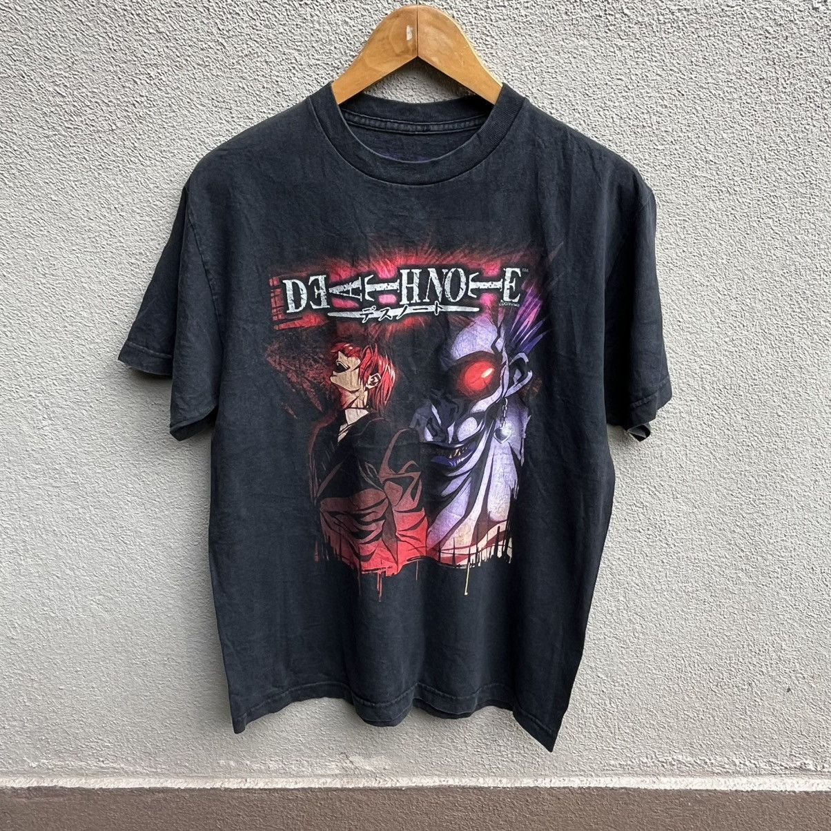 Anime DEATH NOTE anime manga tee rare graphic Size US M / EU 48-50 / 2 - 1 Thumbnail