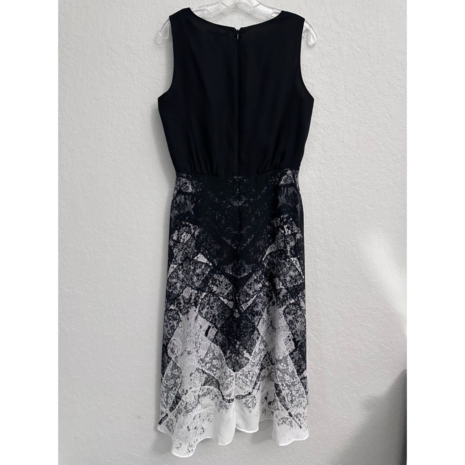 Kenneth Cole Kenneth Cole Evelin Hi Low Ruffle Dress Women M Black Size M / US 6-8 / IT 42-44 - 7 Thumbnail