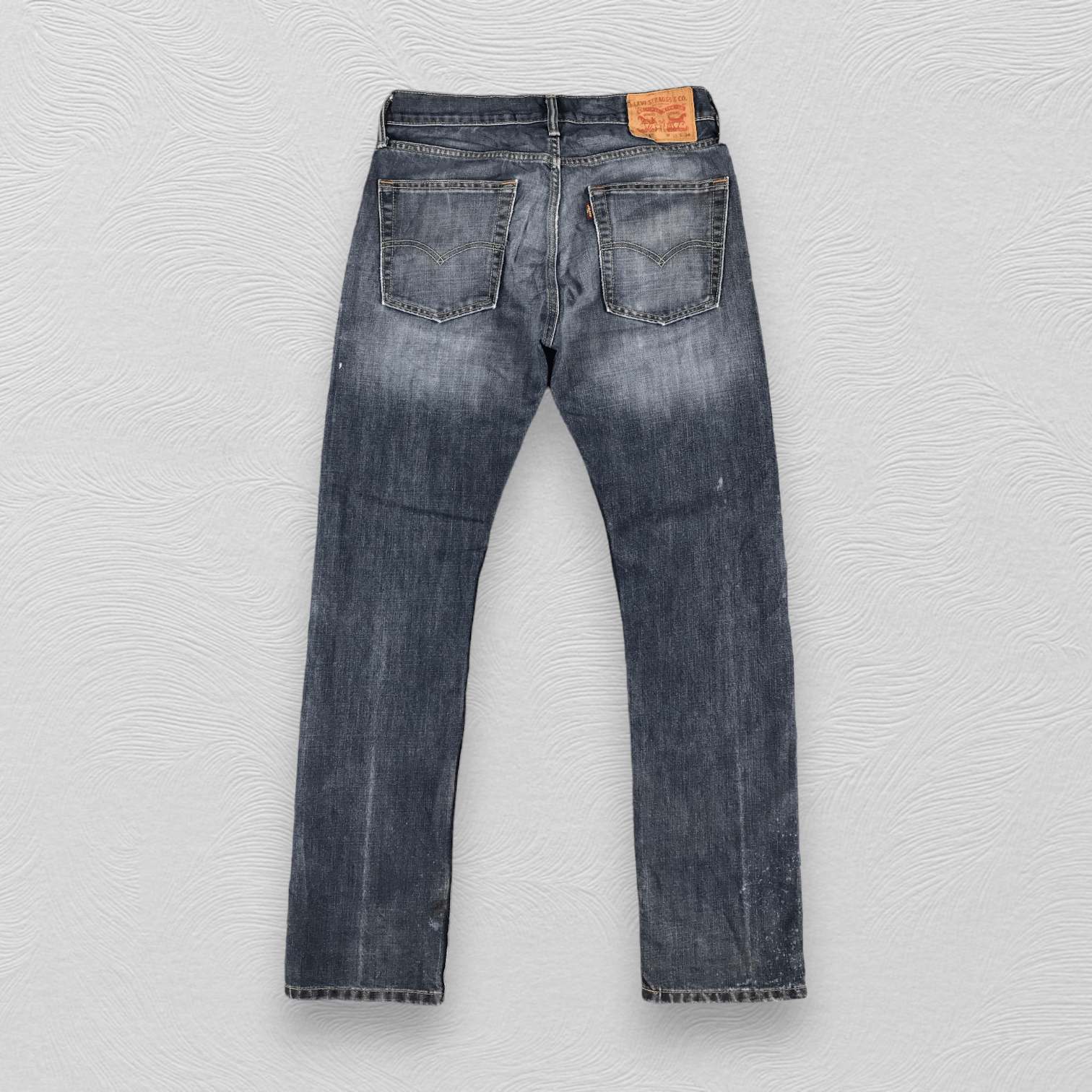 Levi's Vintage Levi's 513 Jeans Dark Wash Denim KJ1098 Size US 31 - 2 Thumbnail