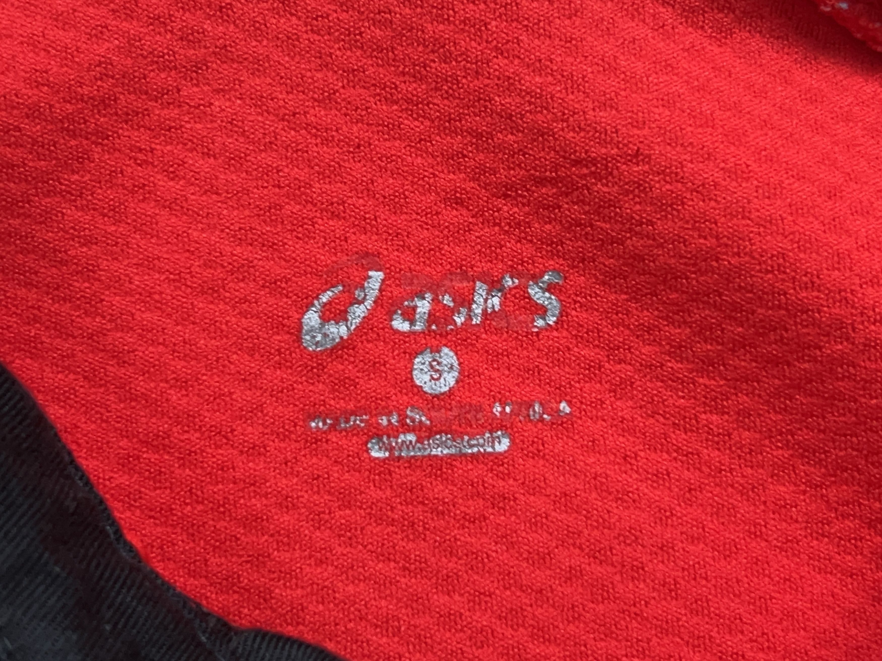 Asics South Africa Springboks Shirt Jersey Red Polyester Size S Size US S / EU 44-46 / 1 - 3 Thumbnail