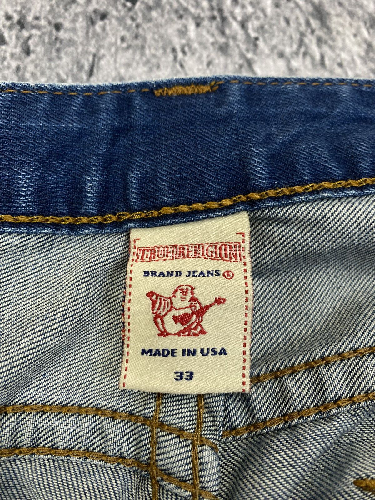 Japanese Brand × True Religion × Vintage True Religion Baggy Denim Pants Streetwear Size US 33 - 14 Thumbnail