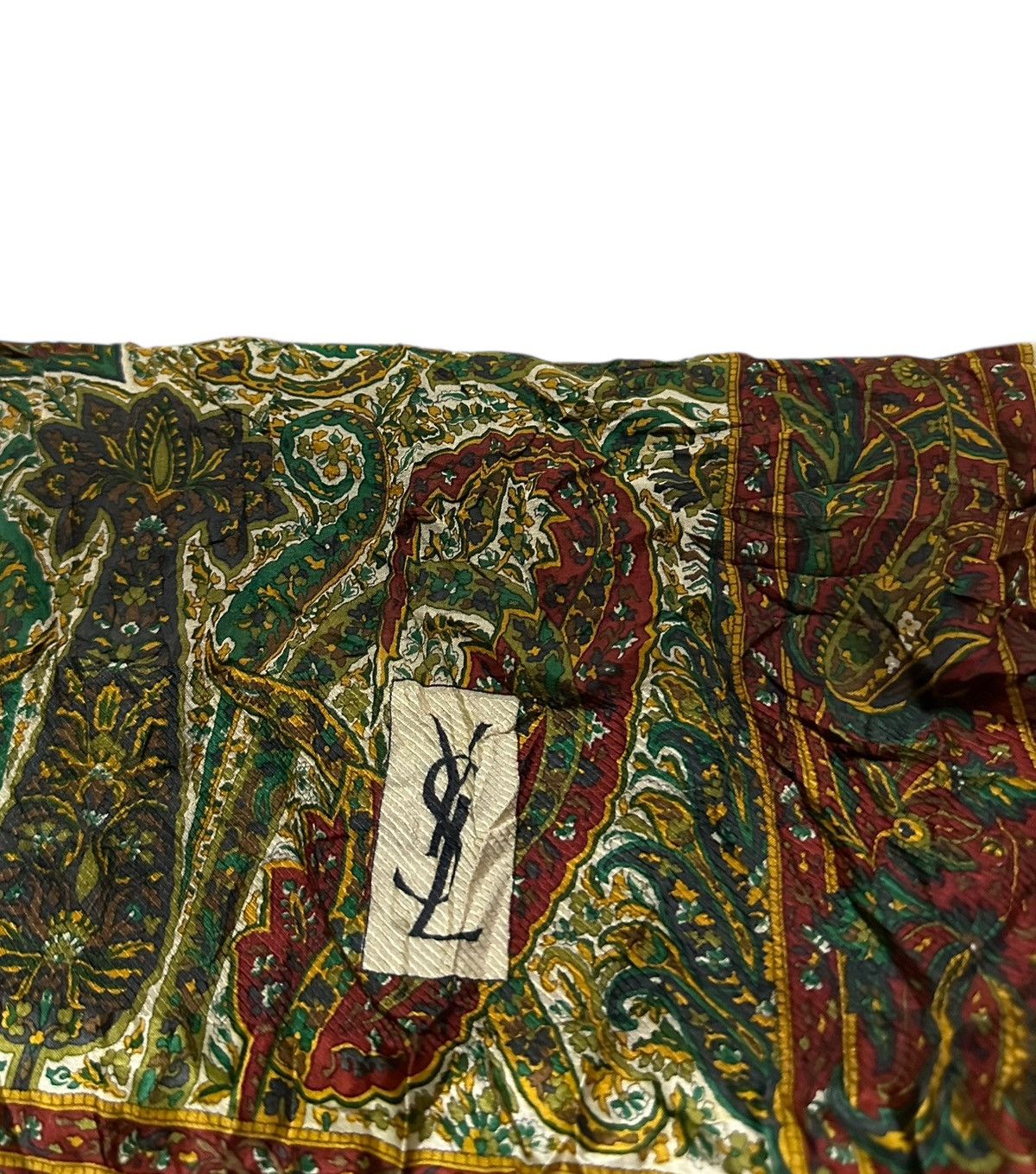 Yves Saint Laurent Yves saint laurent silk scarf Size ONE SIZE - 5 Thumbnail