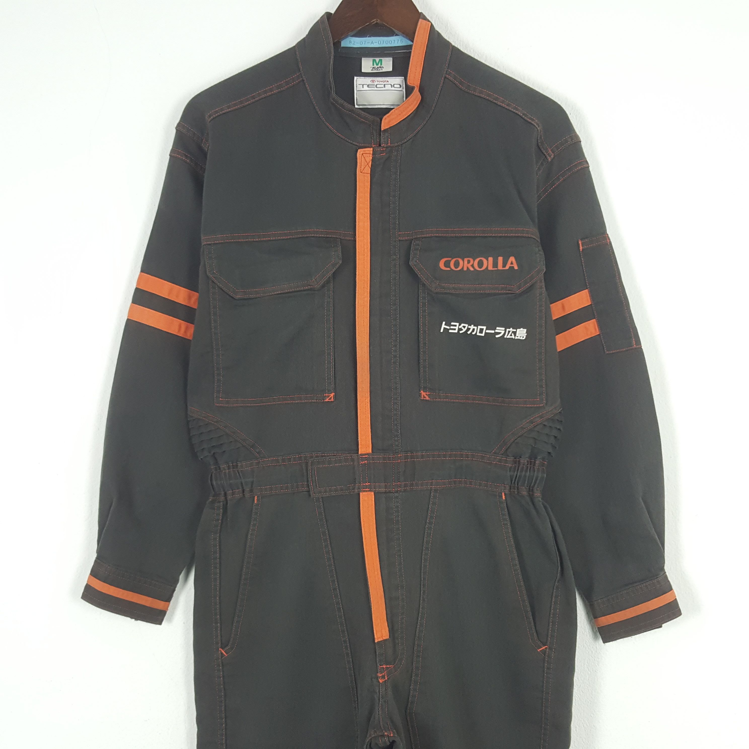Sports Specialties × Vintage Vintage Toyota Tecno Corolla Coverall Jumpsuit Jacket Size US M / EU 48-50 / 2 - 5 Thumbnail