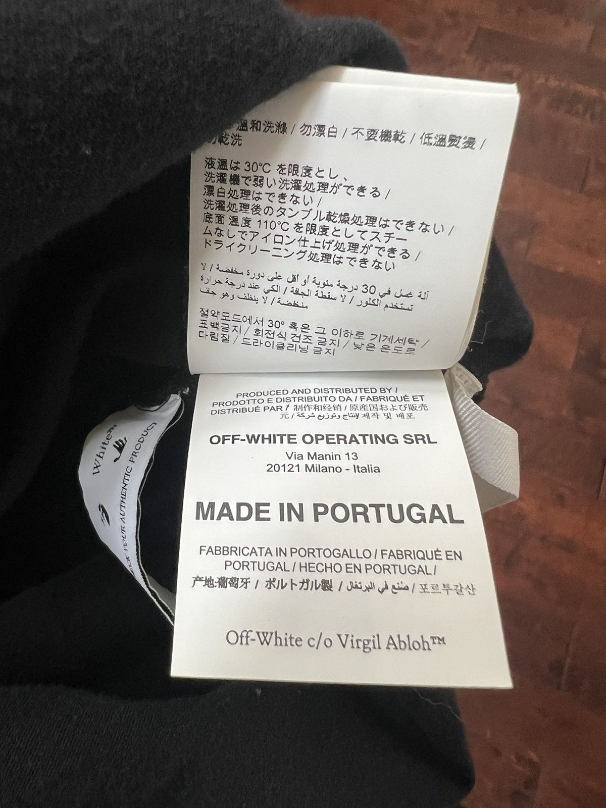 Off-White Striped Marker Long Sleev Shirt Size US M / EU 48-50 / 2 - 8 Thumbnail