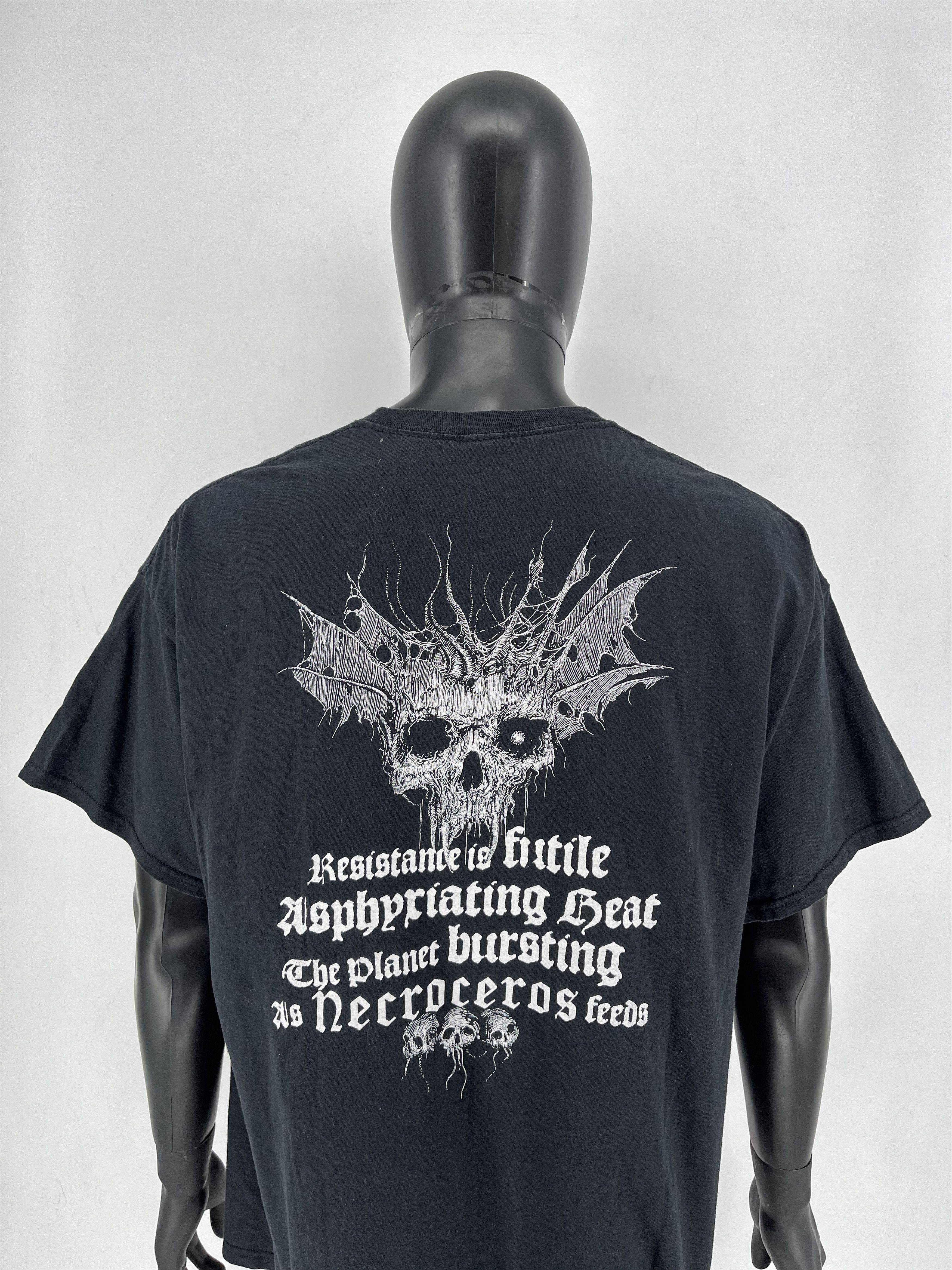 Band Tees Asphyx Crush the Cenotaph Death Metal Tee Size US M / EU 48-50 / 2 - 9 Thumbnail