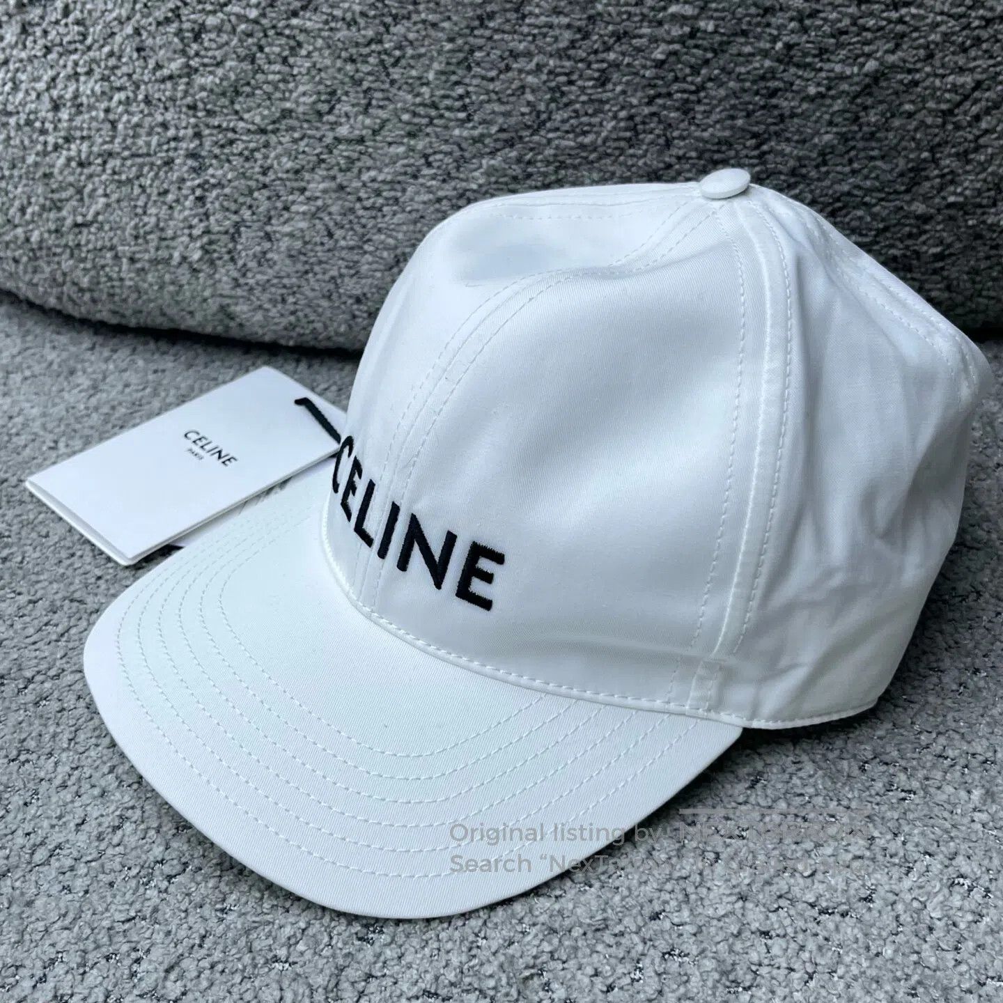 Celine CELINE size L Stylish, modern cotton duckbill cap| Size ONE SIZE - 3 Thumbnail