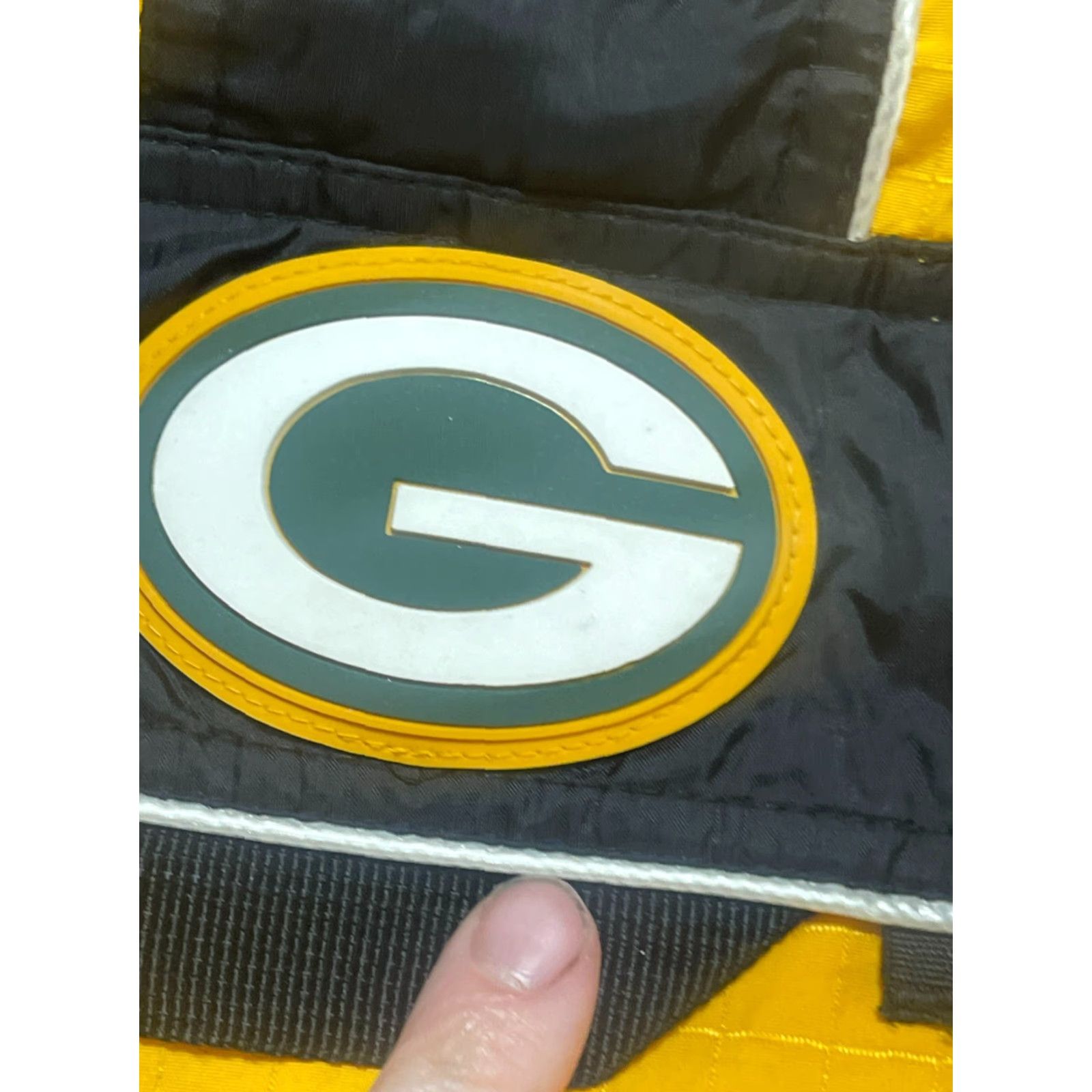 NFL VINTAGE ProLine Jacket Mens MED Green Bay Packers NFL Starter Team Apparel Coat Size US M / EU 48-50 / 2 - 5 Thumbnail