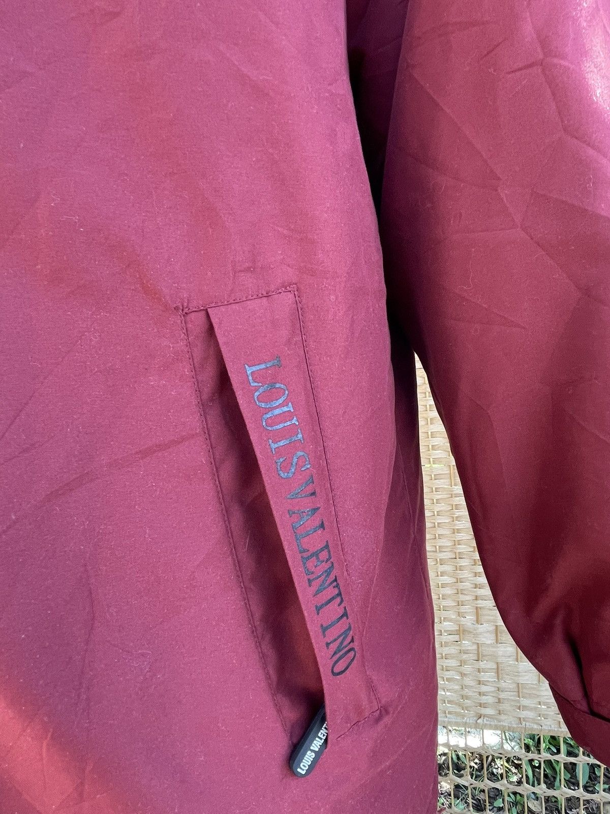 Japanese Brand × Vintage Vintage Louis Valentino Red Jacket – Fleece Lined Size US M / EU 48-50 / 2 - 6 Thumbnail