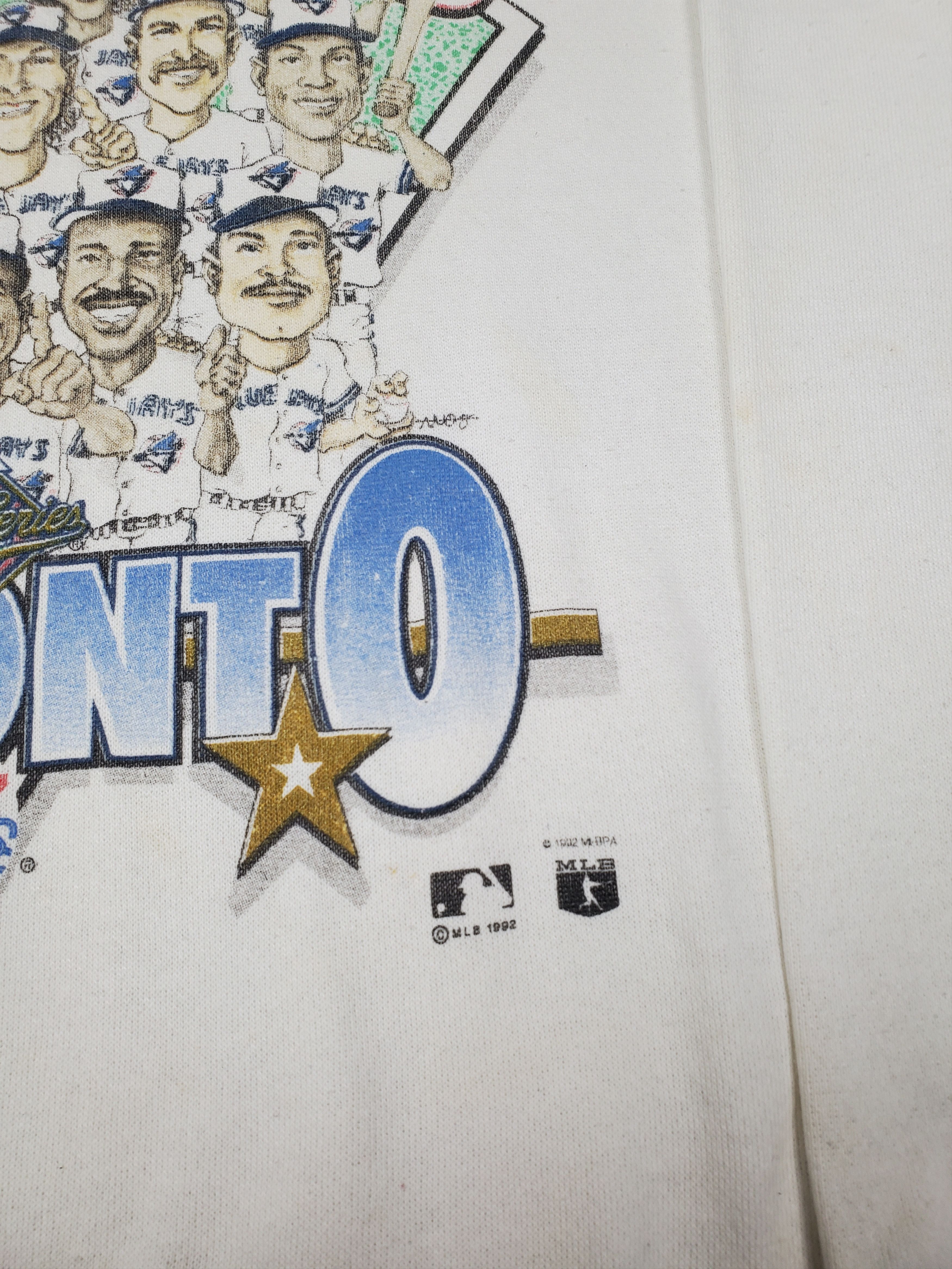 MLB × Salem Sportswear × Vintage Vintage 90s Blue Jays Toronto Champions Size US L / EU 52-54 / 3 - 7 Thumbnail