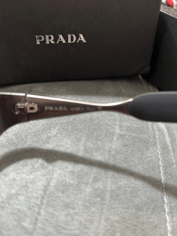 Prada PRADA Sunglasses Sport Red Tab Shield Mask Symbole Size ONE SIZE - 3 Thumbnail