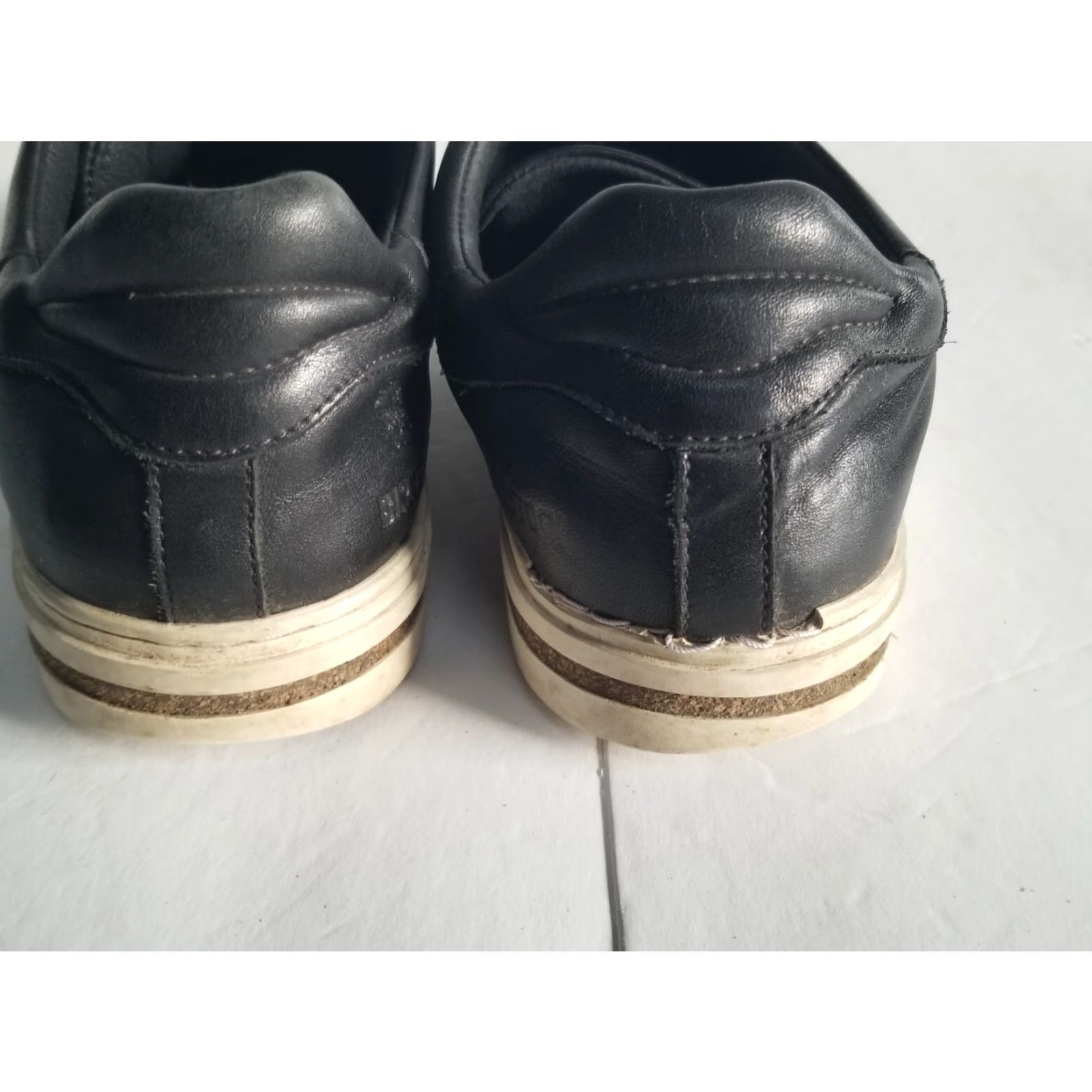 Birkenstock Birkenstock Sneaker Bend Low Womens Leather Black Size 39 US 8 Fashion Athletic Shoes Flaws See Pics Size US 8 / IT 38 - 5 Thumbnail