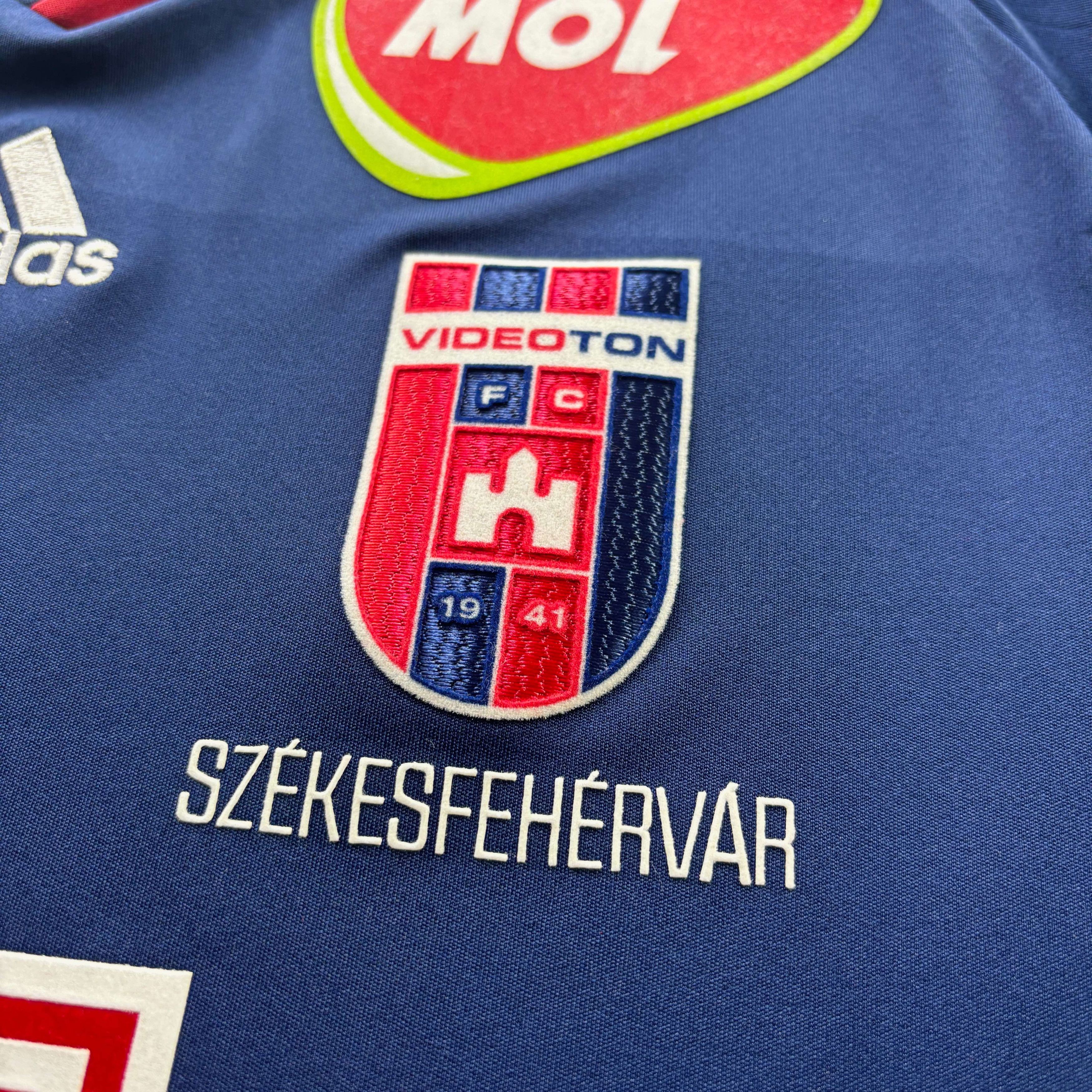 Adidas MATCH WORN Mol Fehérvár 15-16 third Tischler football jersey Size US M / EU 48-50 / 2 - 4 Thumbnail