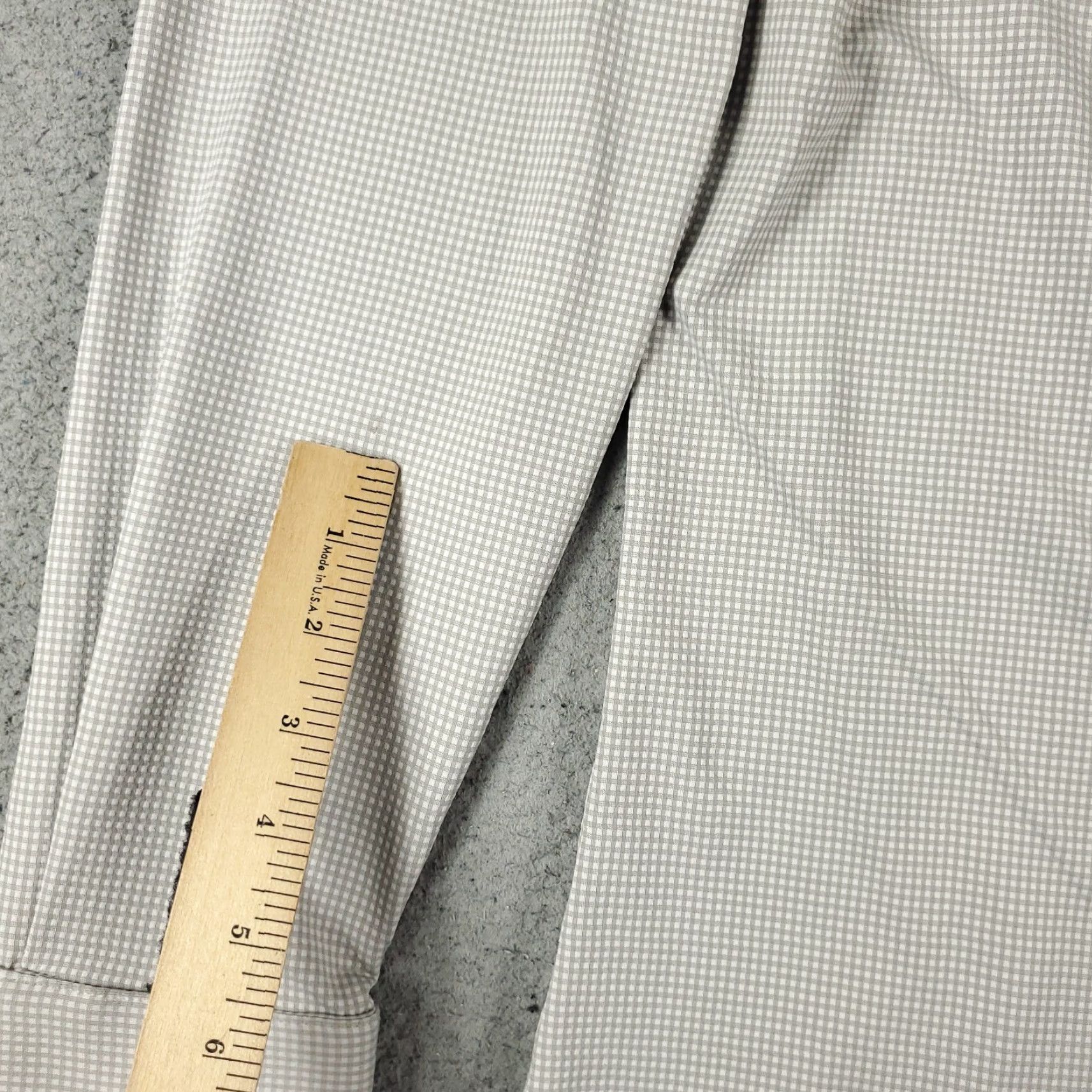 Mizzen+Main Mizzen+Main Shirt Mens Size Small Gray Casual Button Up Long Sleeve Size US S / EU 44-46 / 1 - 3 Thumbnail