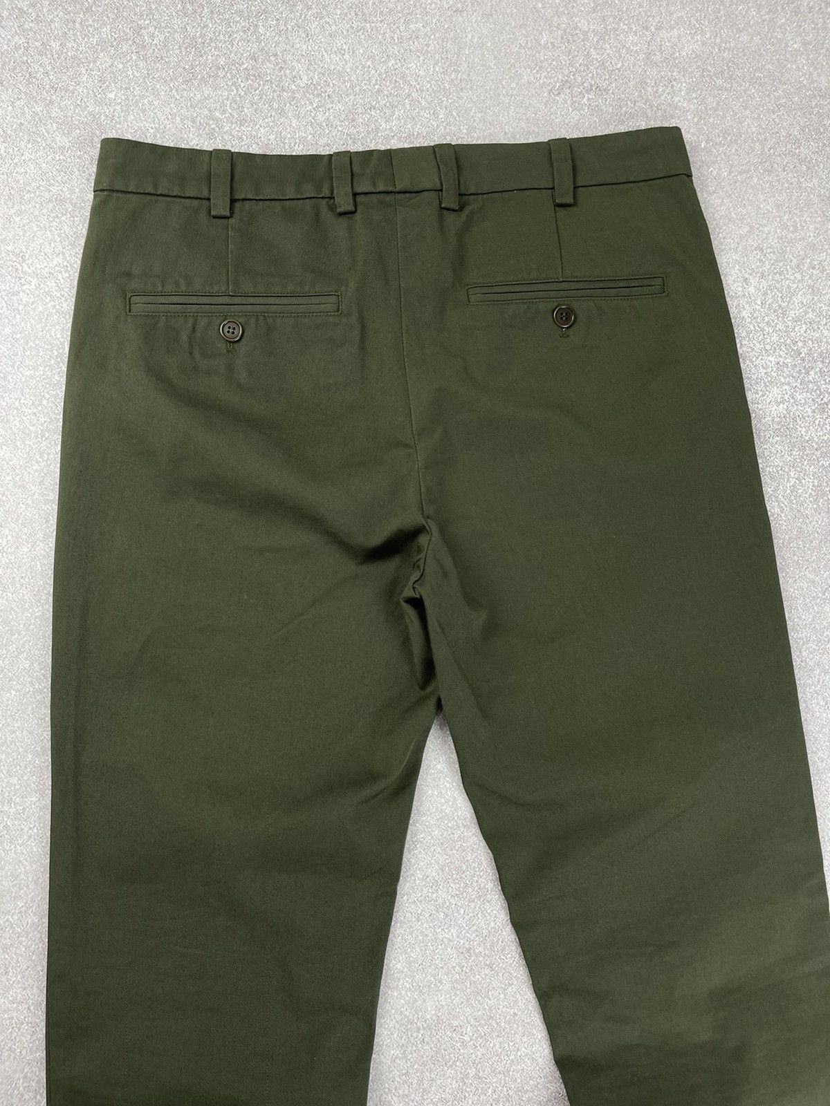 Arket ARKET Men’s Chino Khaki Trousers Pants Slim Fit Size 46 Size US 30 / EU 46 - 10 Thumbnail