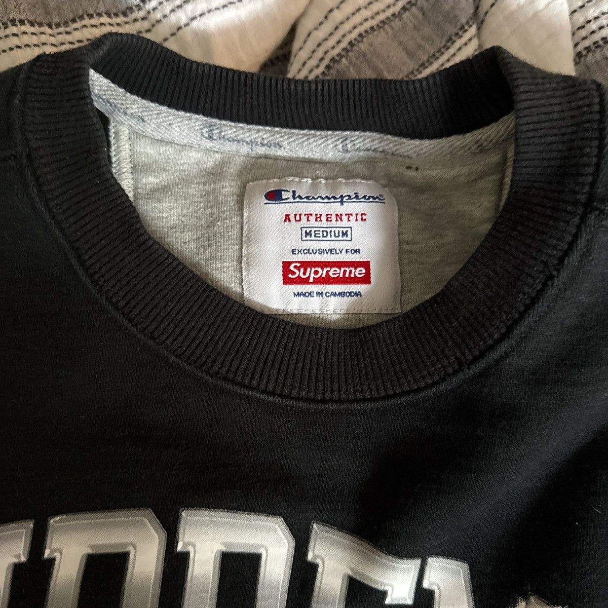 Champion × Supreme Supreme x Champion Sweater Size US M / EU 48-50 / 2 - 3 Thumbnail