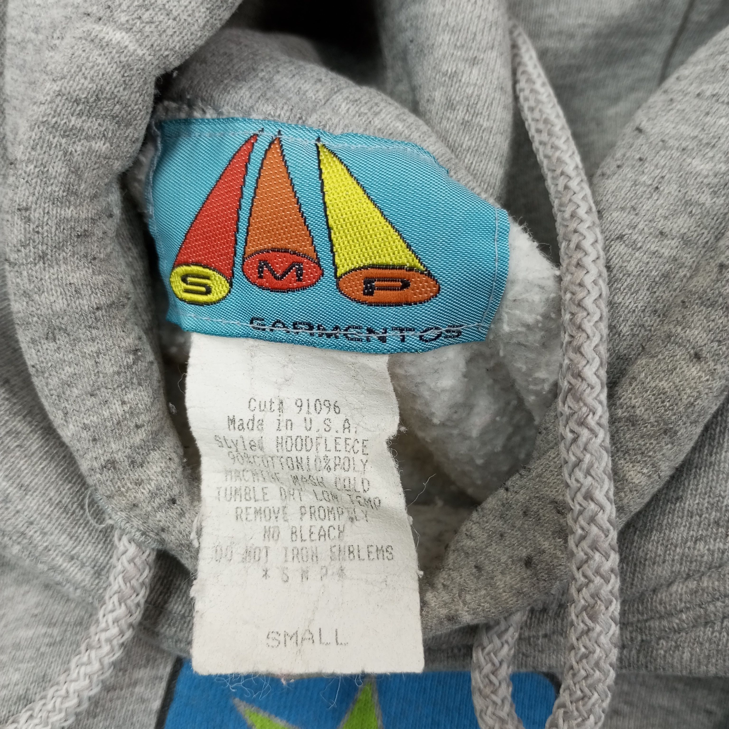 Vintage SMP Streetwear Style Hoodies c250n14 Size US M / EU 48-50 / 2 - 6 Thumbnail