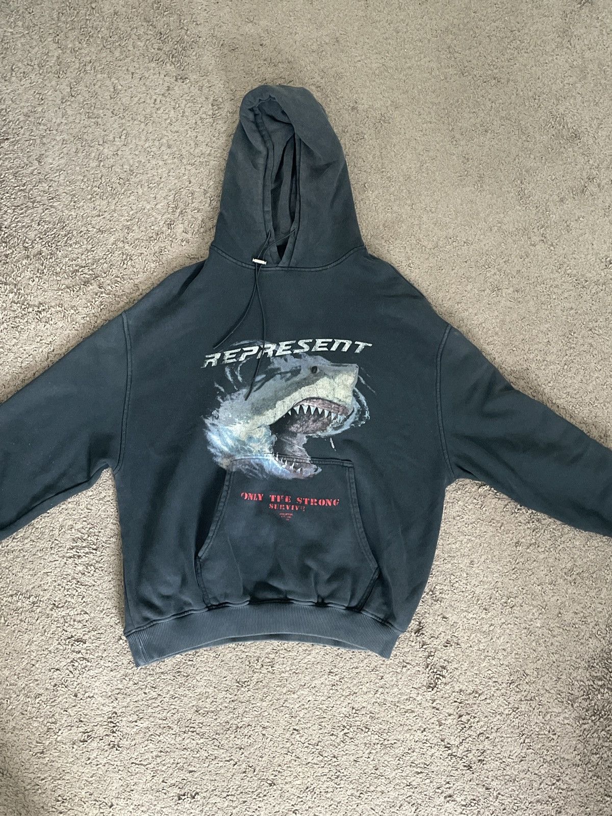 Represent Clo. Represent Shark Hoodie Size US S / EU 44-46 / 1 - 1 Thumbnail