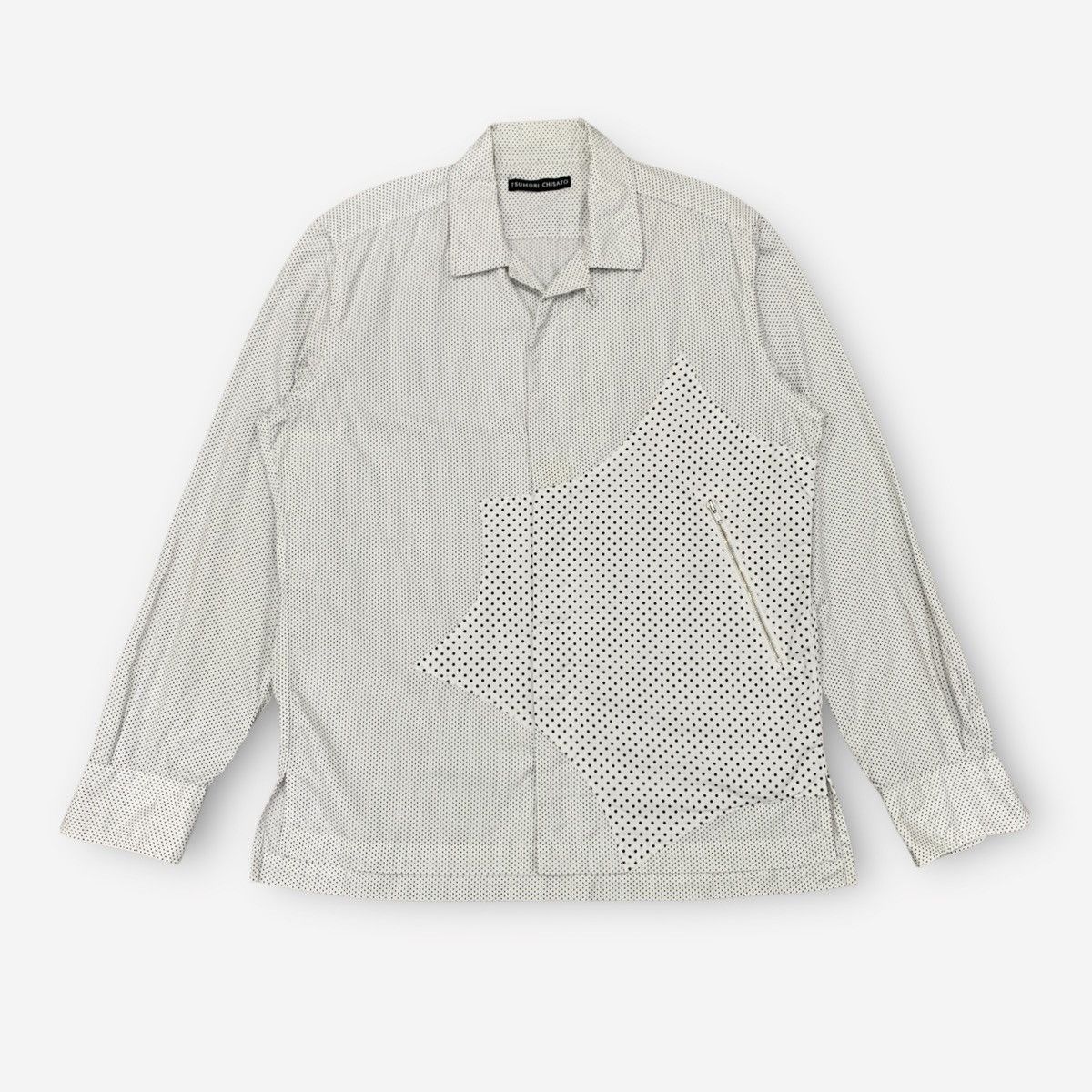 Issey Miyake TSUMORI CHISATO JAPAN POLKA DOT DESIGN COTTON SHIRT BUTTON Size US M / EU 48-50 / 2 - 1 Thumbnail