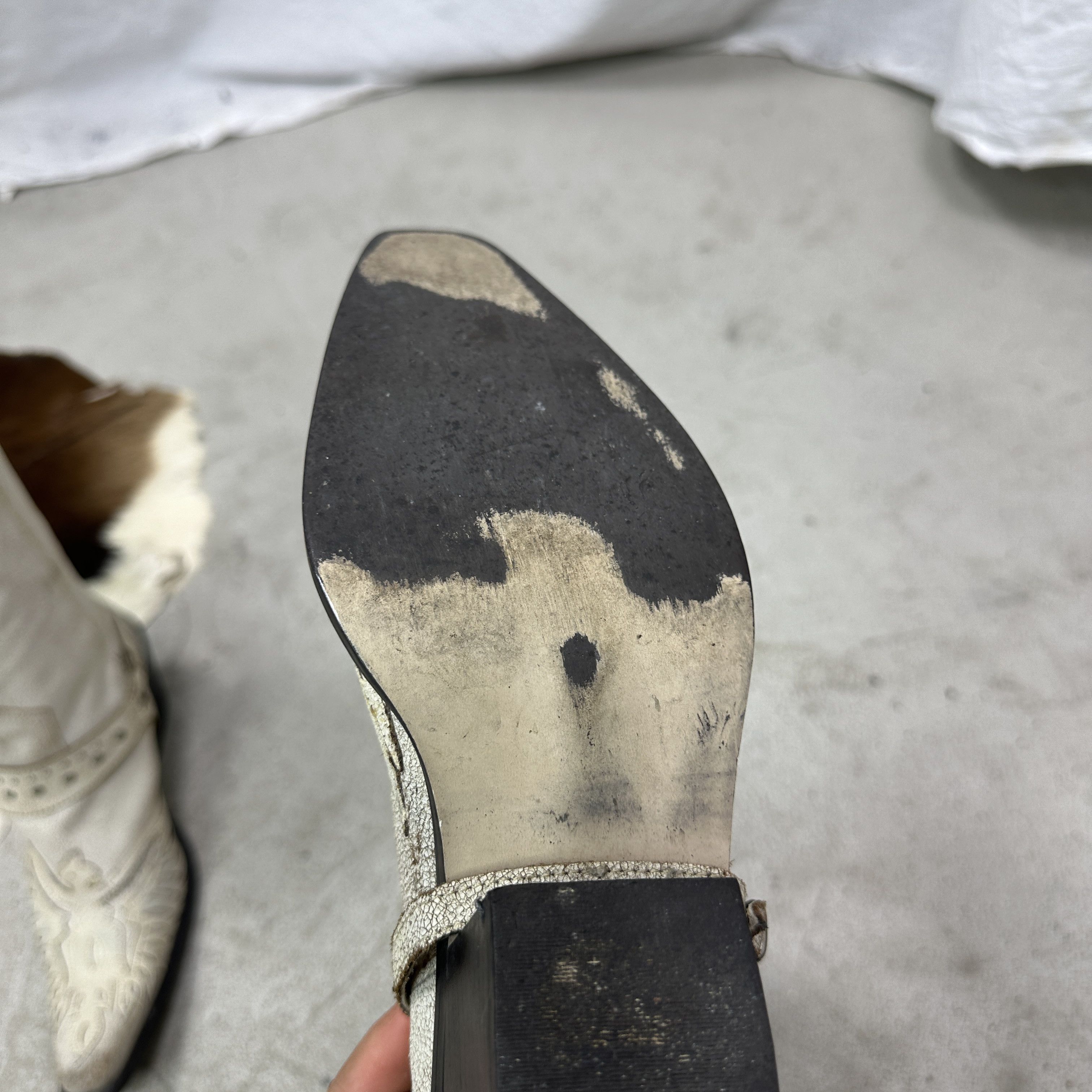 Vintage Vintage Cracked Leather Western Cowboy Boots Y2K Size US 9 / IT 39 - 13 Thumbnail