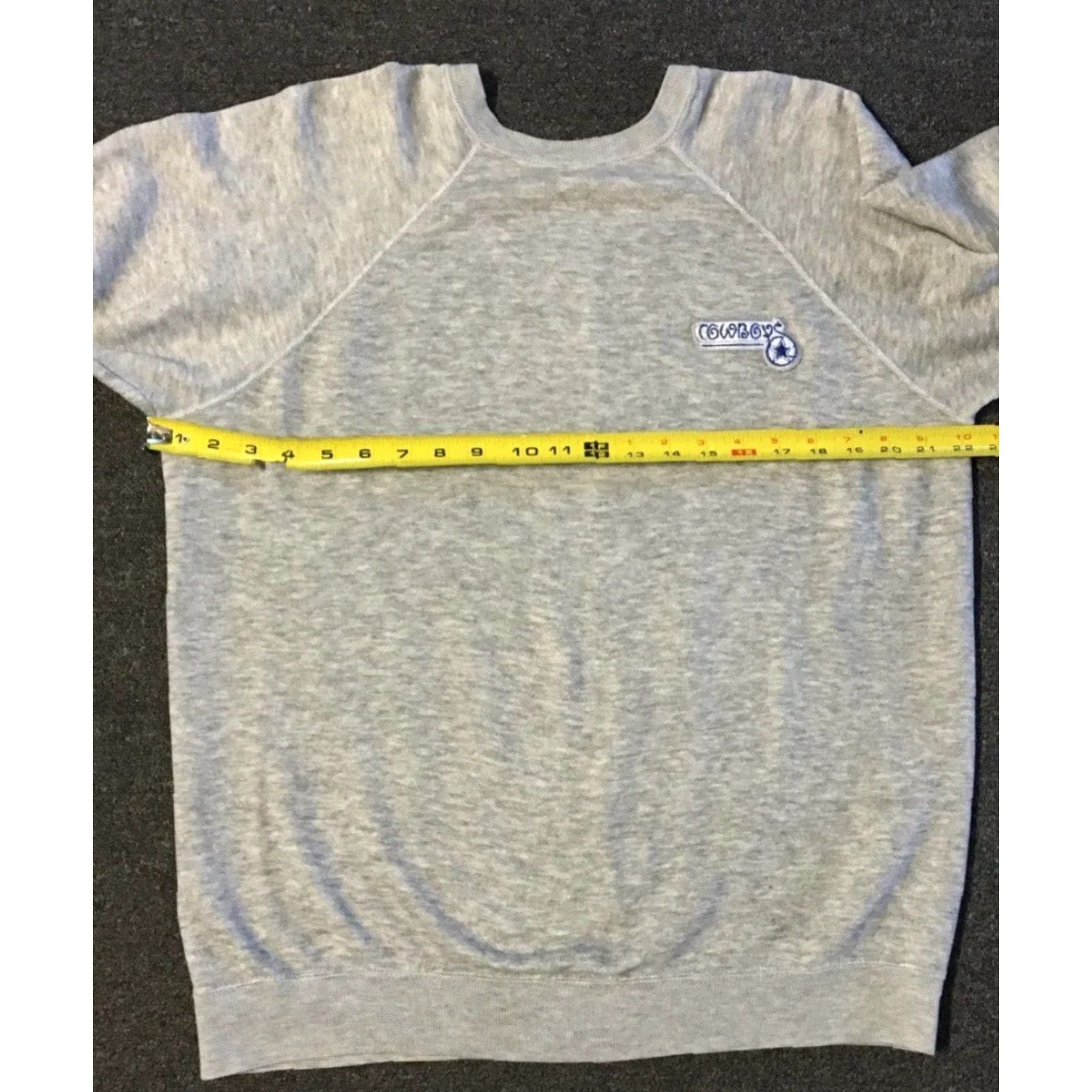 Vintage VINTAGE Dallas Cowboys Spellout Sweatshirt Hoodie M Gray USA Football 80s 90s Grunge Retro Super Bowl Mens Size US M / EU 48-50 / 2 - 4 Thumbnail