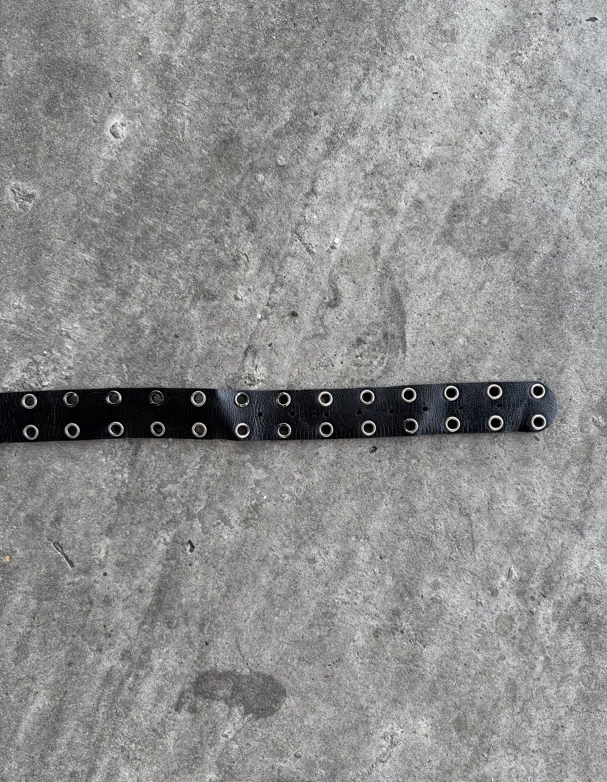 Japanese Brand Vintage Crystal Belt With Two Prong Belt Size ONE SIZE - 9 Thumbnail
