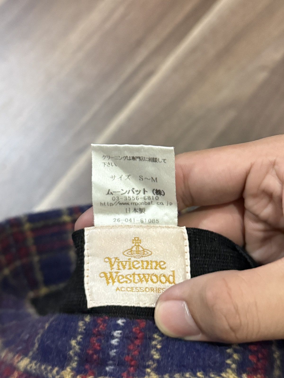 Vivienne Westwood Viviene Westwood Vintage Plaid Newboys Ladies Hat Size ONE SIZE - 8 Thumbnail