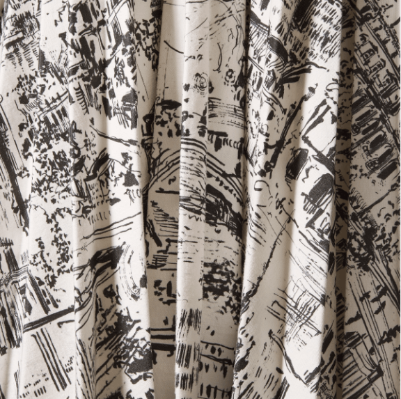 Dior o1w1db10925 442J04 Midi Skirt in White/Black Size 27" / US 4 / IT 40 - 3 Thumbnail