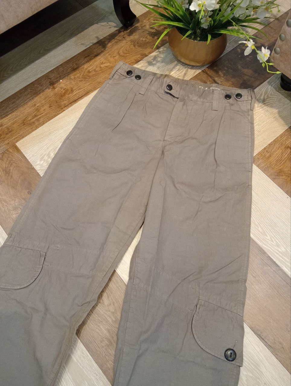 Nigel Cabourn NIGEL CABOURN ARMY CARGO PANTS - SIZE 34 Size US 34 / EU 50 - 4 Thumbnail