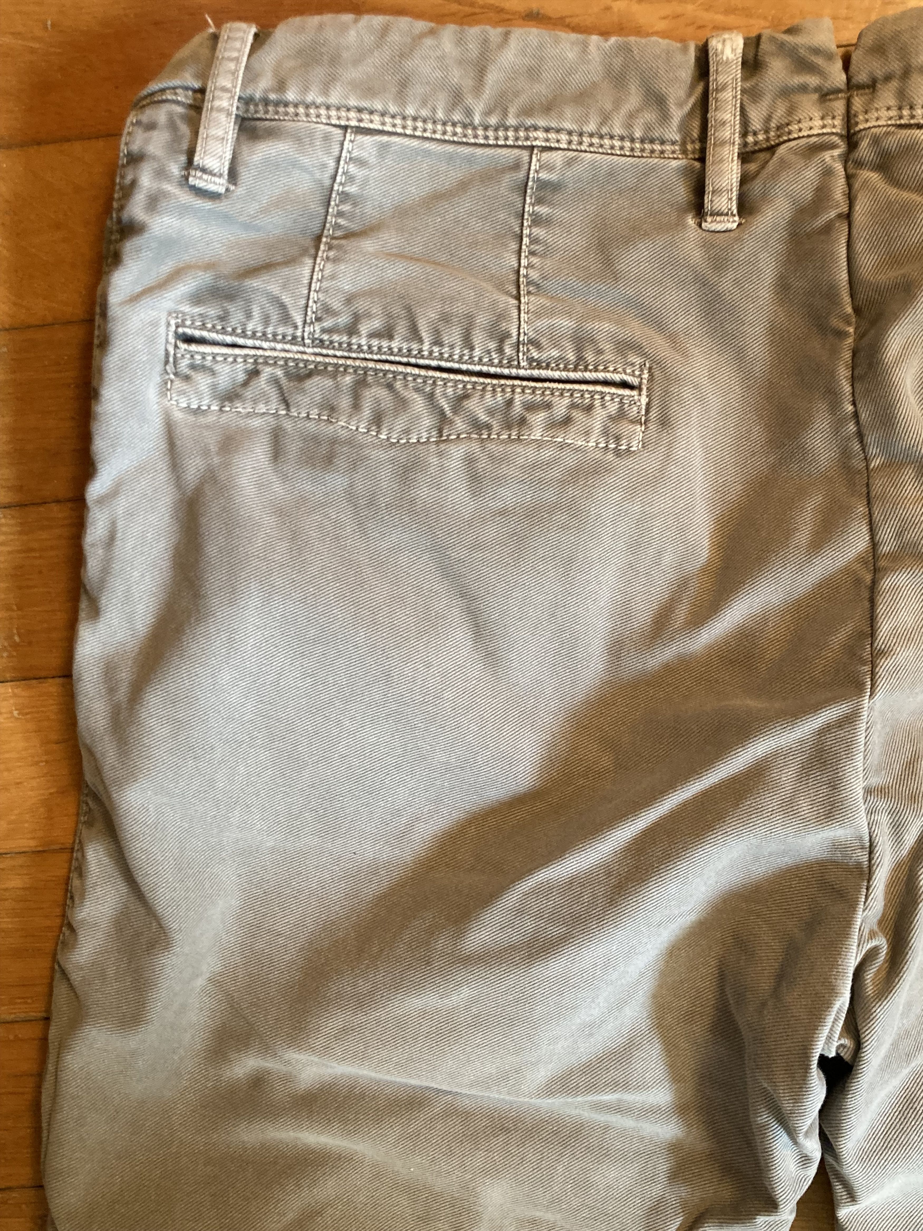 Incotex INCOTEX slim fit chino pants size 32/48 in tricochino grey Size US 32 / EU 48 - 7 Thumbnail