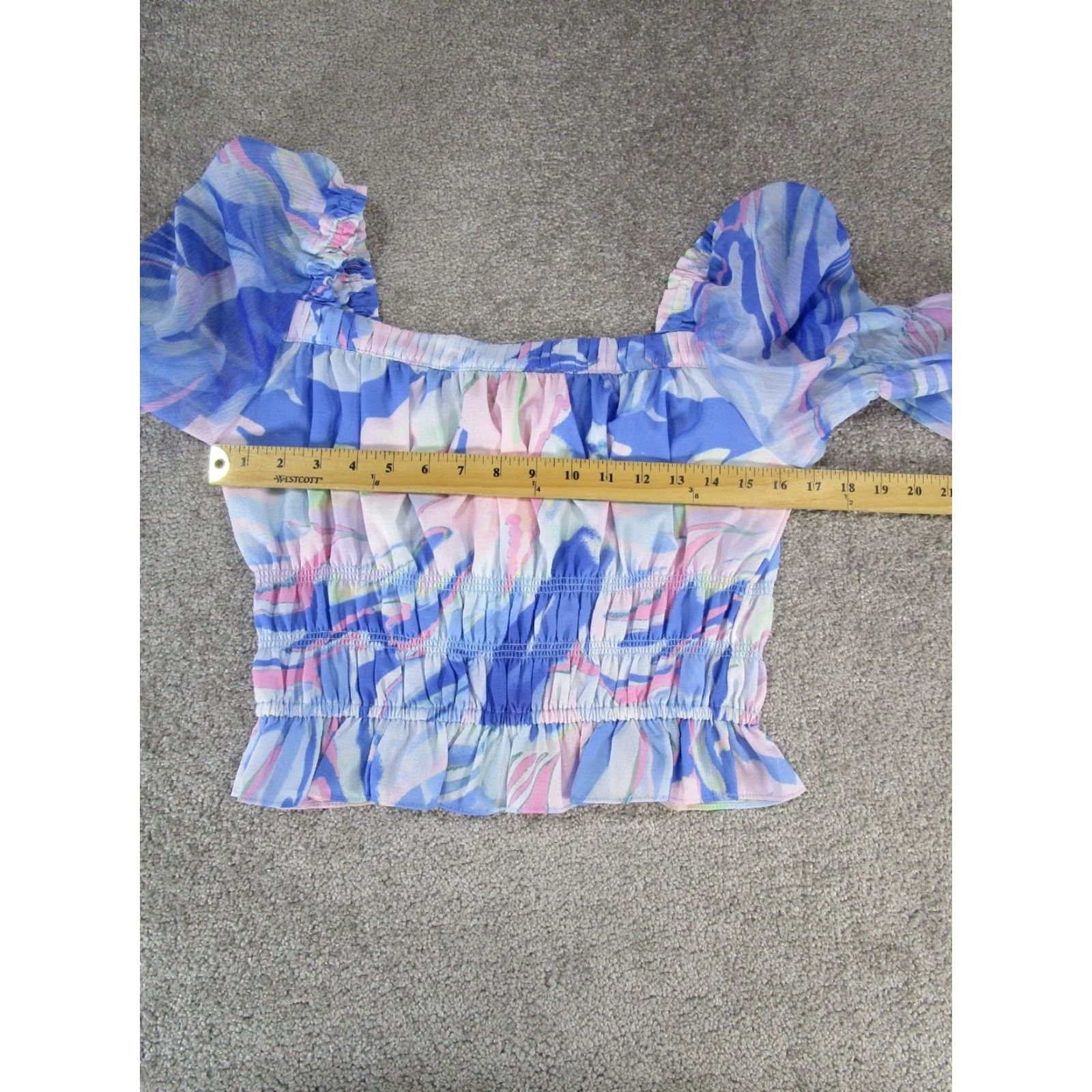 French Connection French Connetion Shirt Womens Small Blue Pink New Size S / US 4 / IT 40 - 6 Thumbnail
