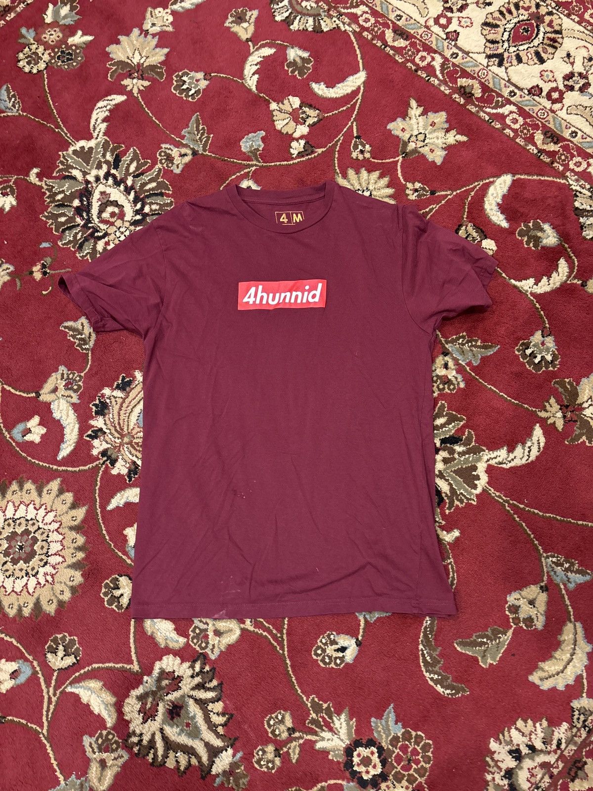 4HUNNID 4hunnid tee Size US M / EU 48-50 / 2 - 1 Thumbnail