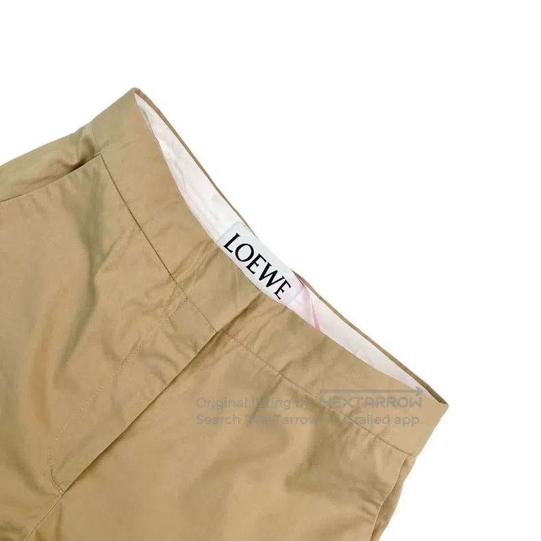 Loewe Loewe Cotton 24ss embossed logo trousers Size 42" / US 20 - 2 Thumbnail