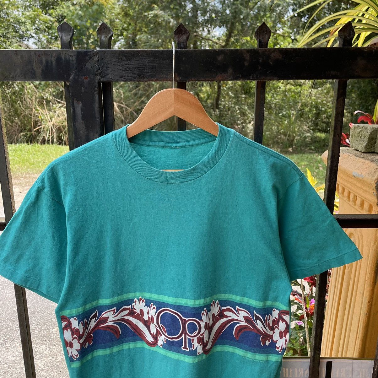 Ocean Pacific 🔥Vintage 1993 Ocean Pacific Hawaiian Motive Design Surf Tee Size US M / EU 48-50 / 2 - 3 Thumbnail