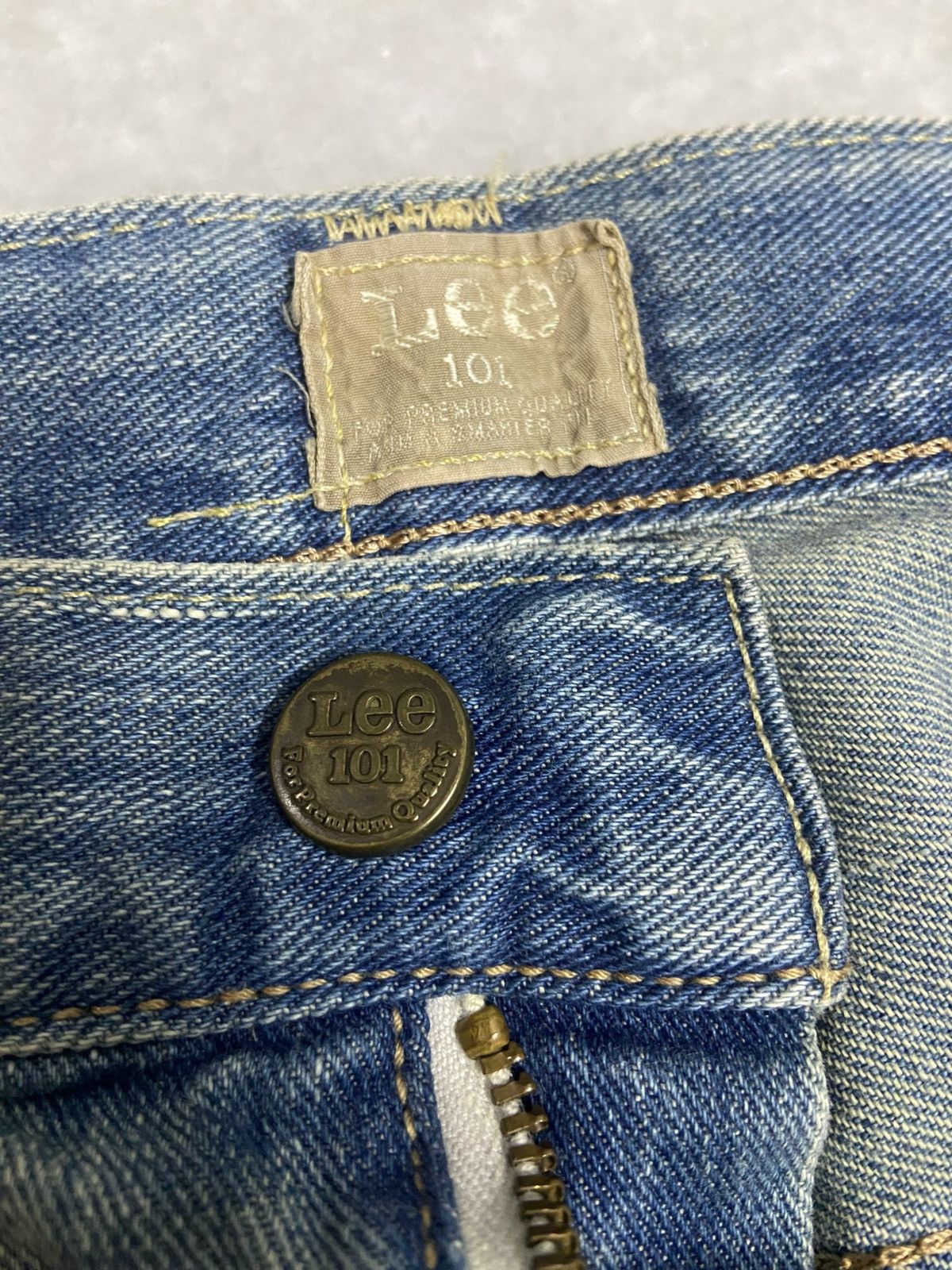 Lee Vintage Lee 101 Short Streetwear denim archive Size US 30 / EU 46 - 3 Thumbnail