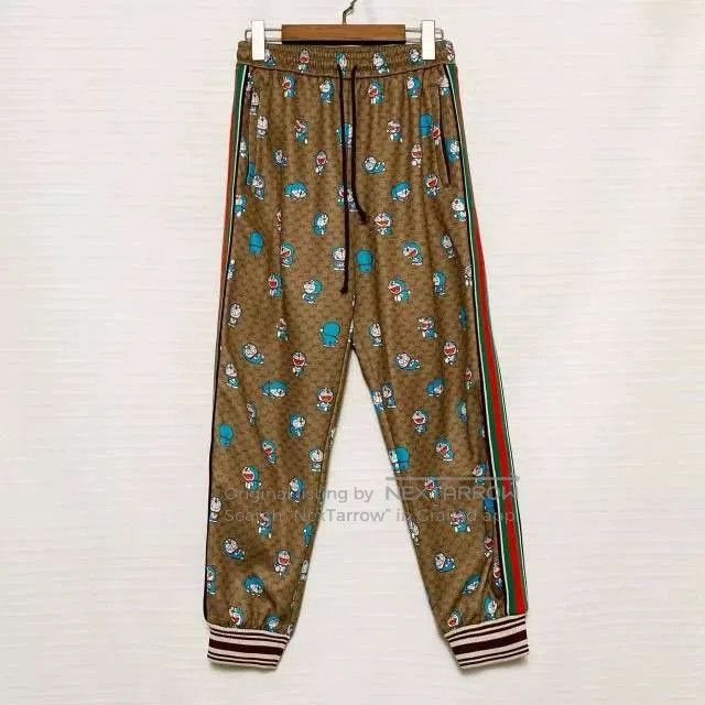 Gucci Gucci x Doraemon GG Knit Sweatpants Men. Size US 26 / EU 42 - 1 Thumbnail