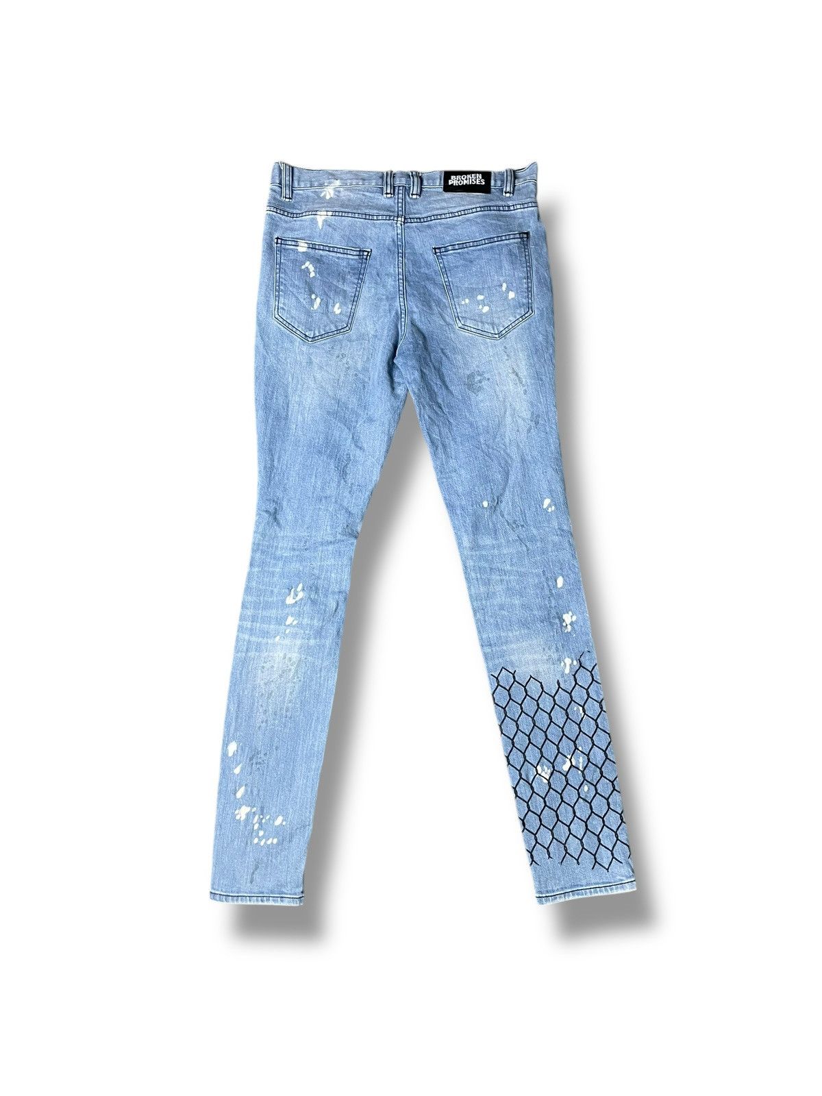 Broken Promises Co. Broken Promises Fashion Jeans (53) Size US 30 / EU 46 - 11 Thumbnail