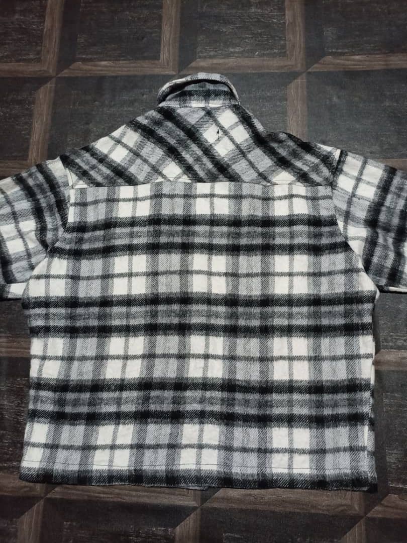 Flannel × Zara Zara Wool Flannel Style Button Jacket Size M / US 6-8 / IT 42-44 - 4 Thumbnail