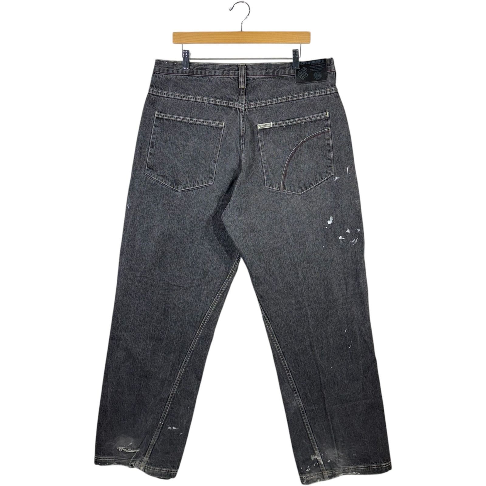 Vintage Vintage Rocawear Straight Leg Denim Jeans 38 x 34 Size US 38 / EU 54 - 5 Thumbnail