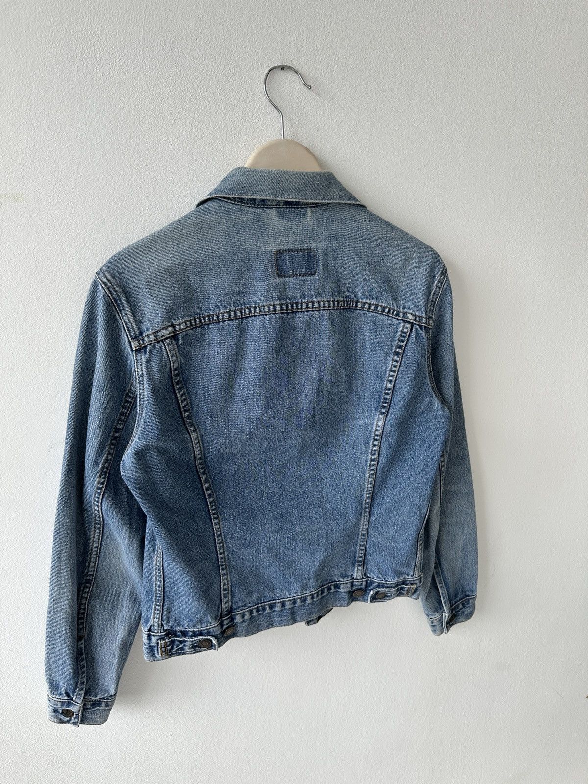 Levi's × Levi's Vintage Clothing Vintage Levi’s Denim Jeans Faded Jacket Size L / US 10 / IT 46 - 9 Thumbnail