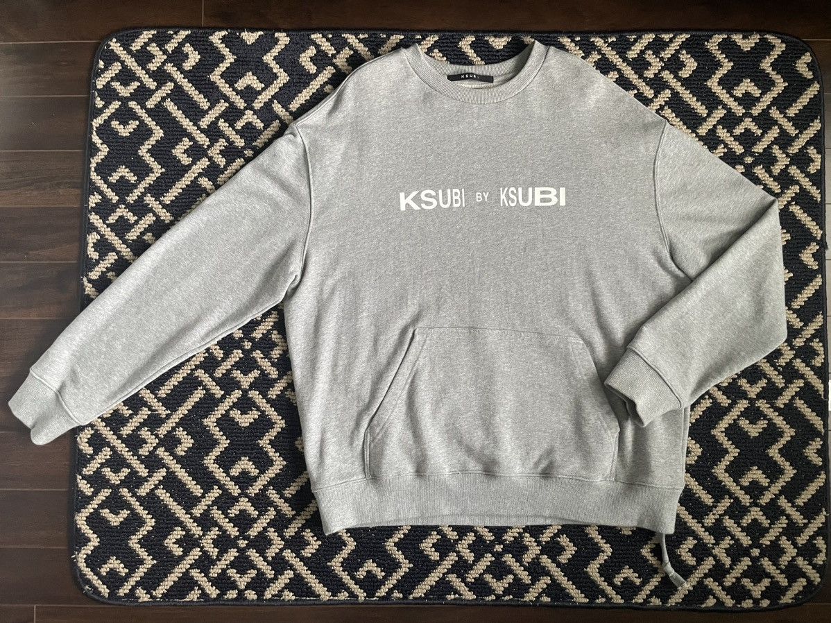 image of Ksubi By Ksubi Crewneck (S) in Grey, Men's (Size Small)