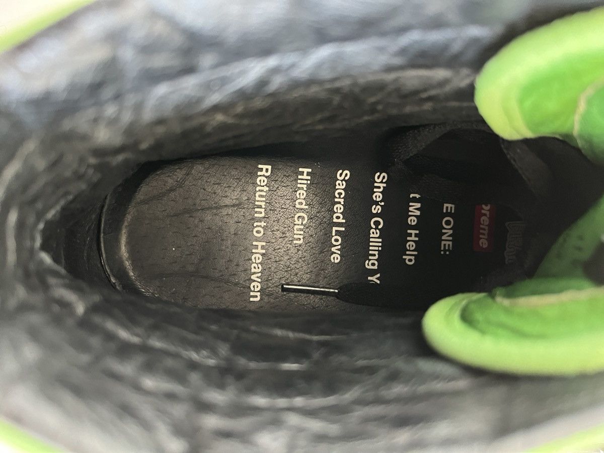 Supreme × Vans Vans x Supreme x Bad Brain Sk8-HI green Size US 11 / EU 44 - 7 Thumbnail