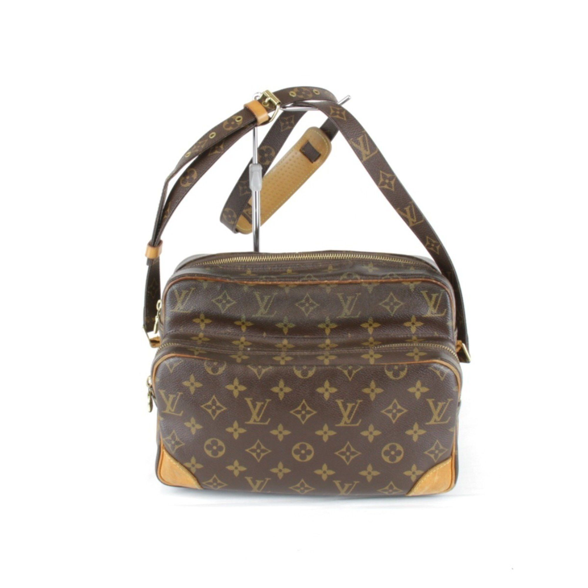 Louis Vuitton Nile M45244 Shoulder Bag Monogram Canvas Women's