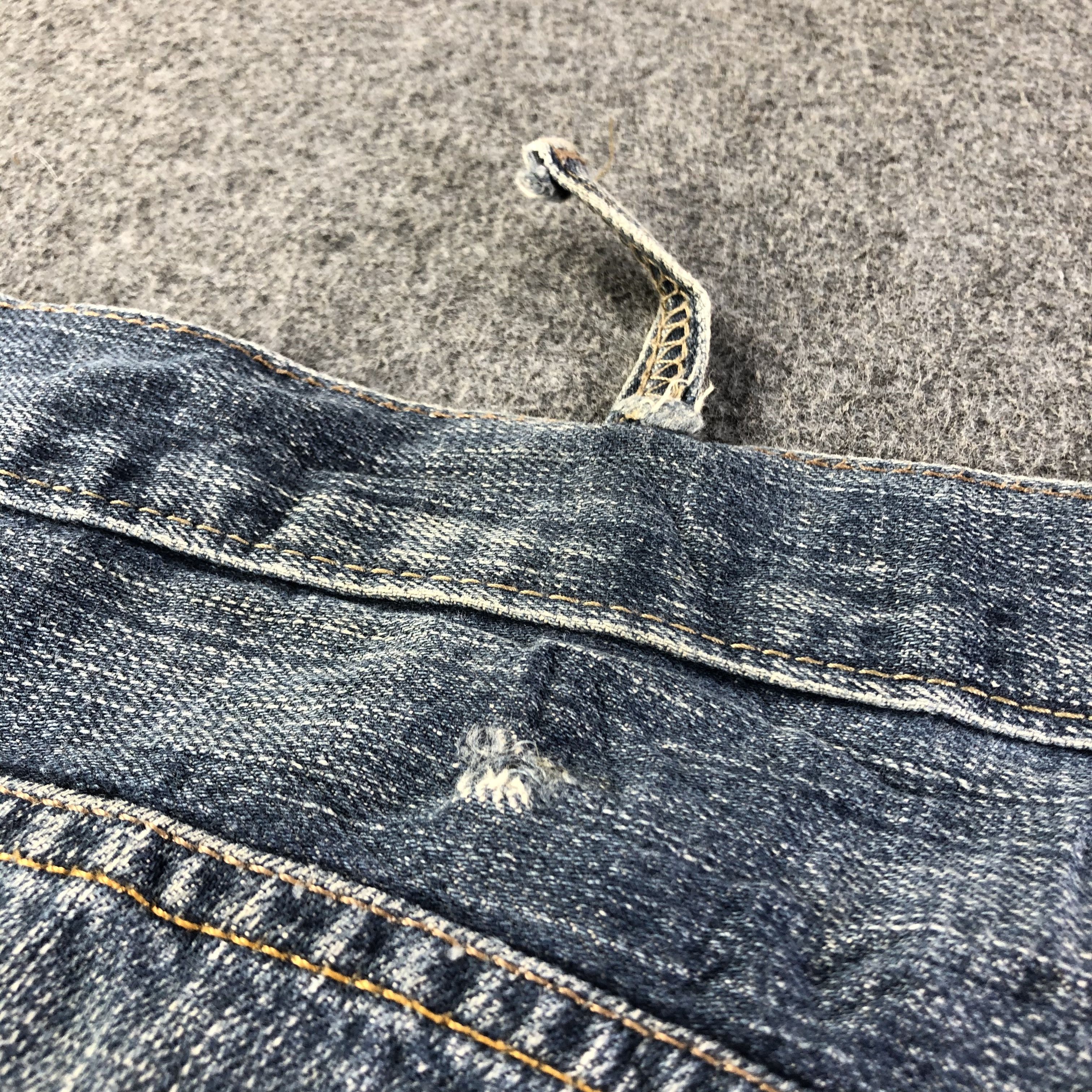 Levi's Vintage Blue Wash Levis 569 Jeans-J3122 Size US 42 / EU 58 - 7 Thumbnail